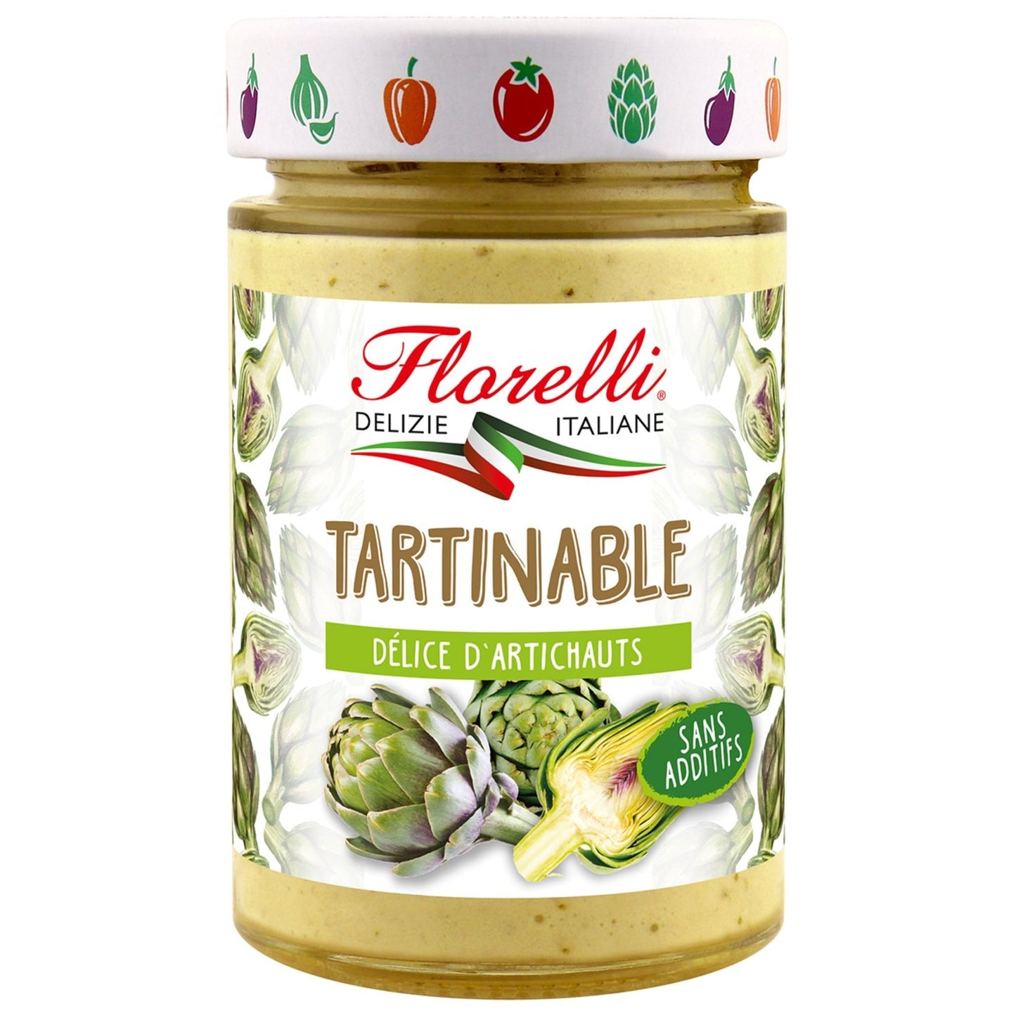 Tartinable d'Artichauts FLORELLI le pot de 190g
