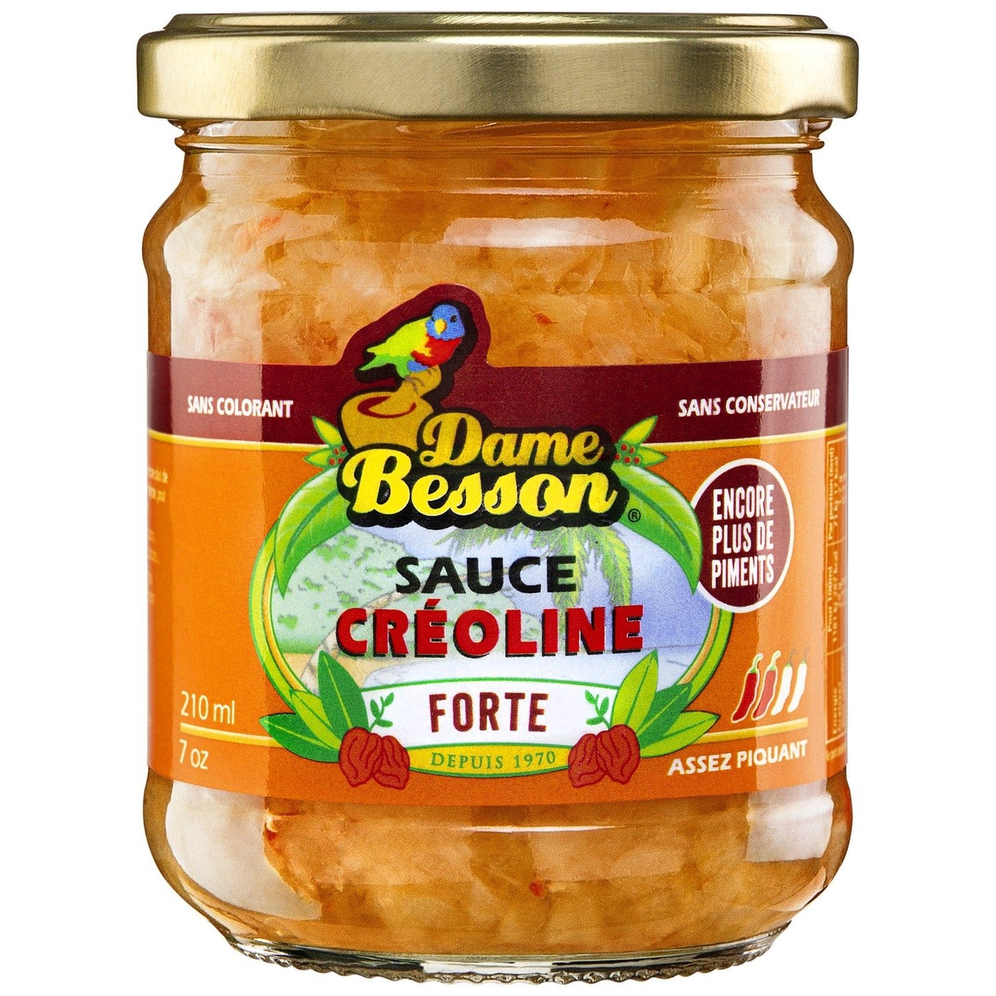 Sauce Créoline Forte DAME BESSON
