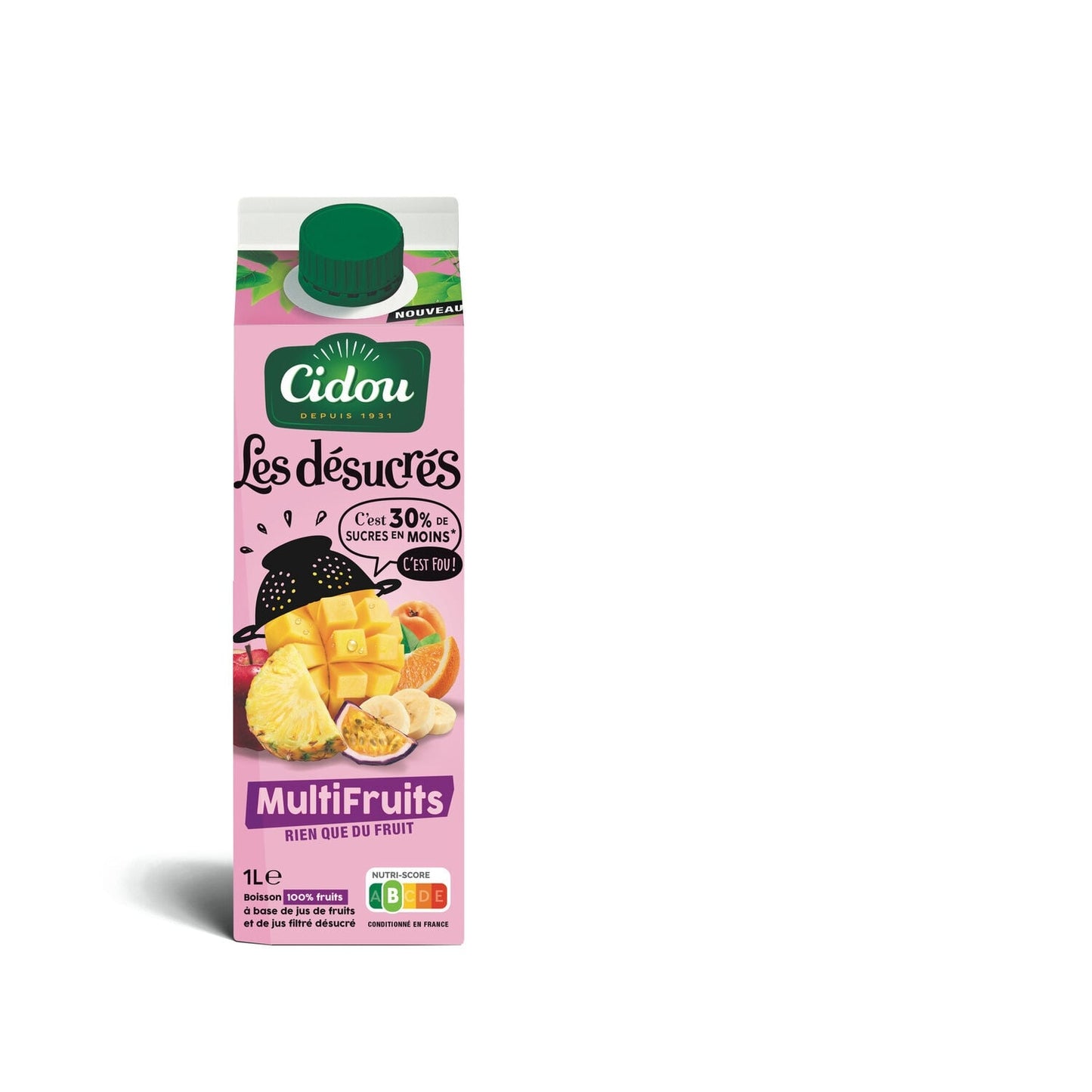 Jus Multifruits Désucrés CIDOU