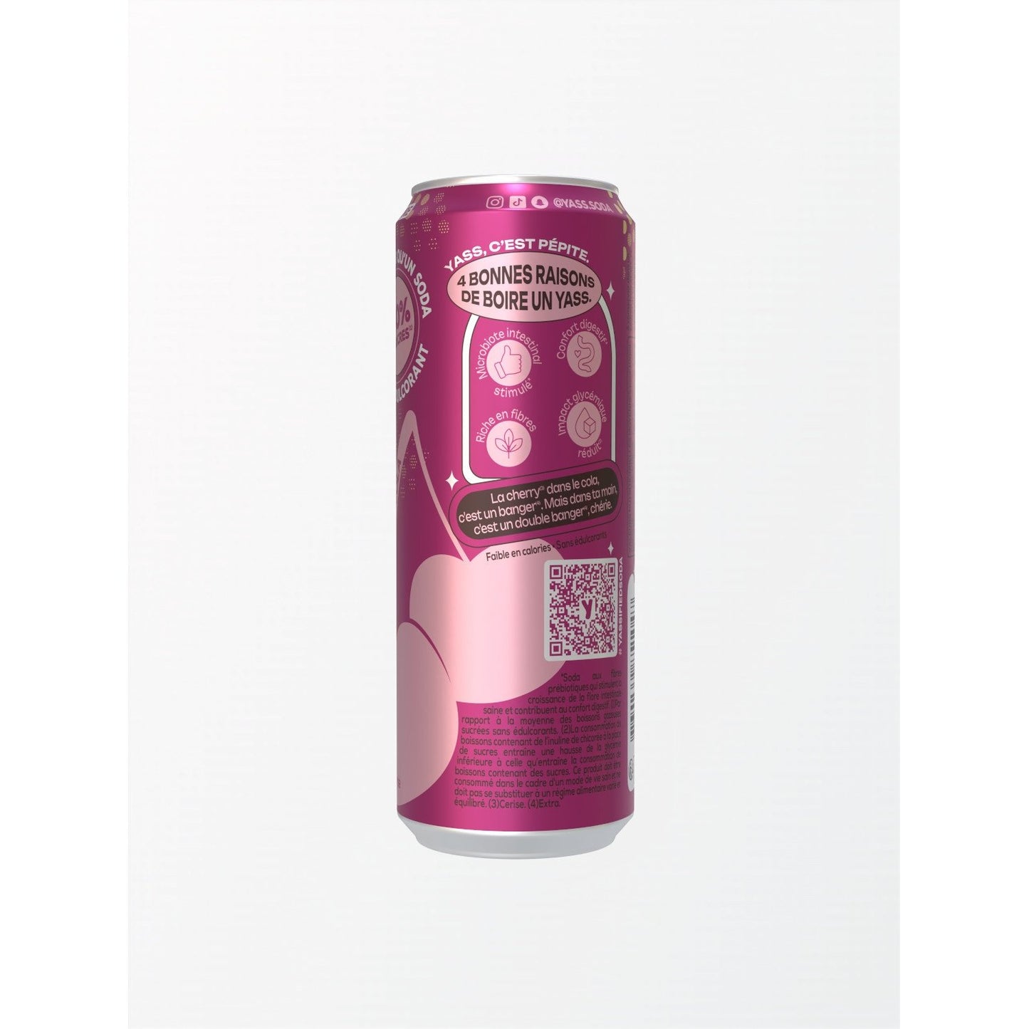 Soda Saveur Cola Cerise YASS