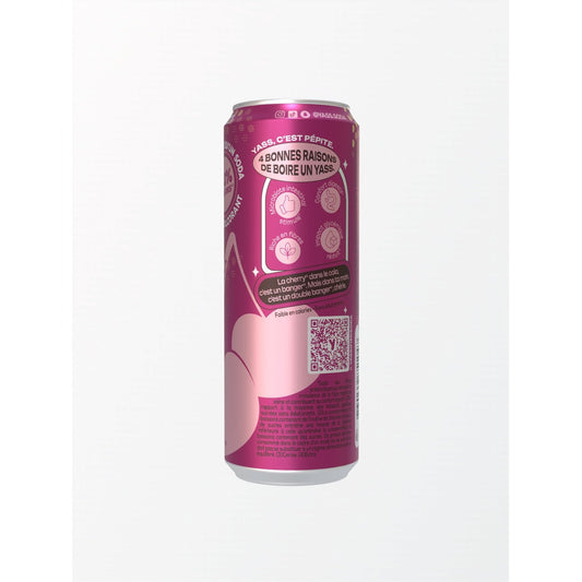 YASS Cherry Cola Flavor Soda