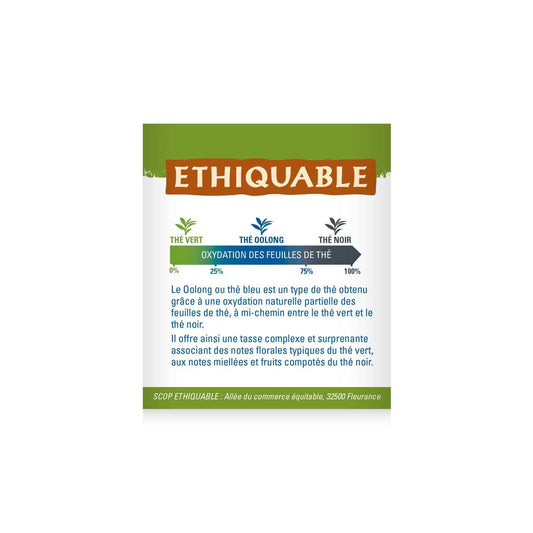 Organic Himalayan Oolong Tea ETHIQUABLE