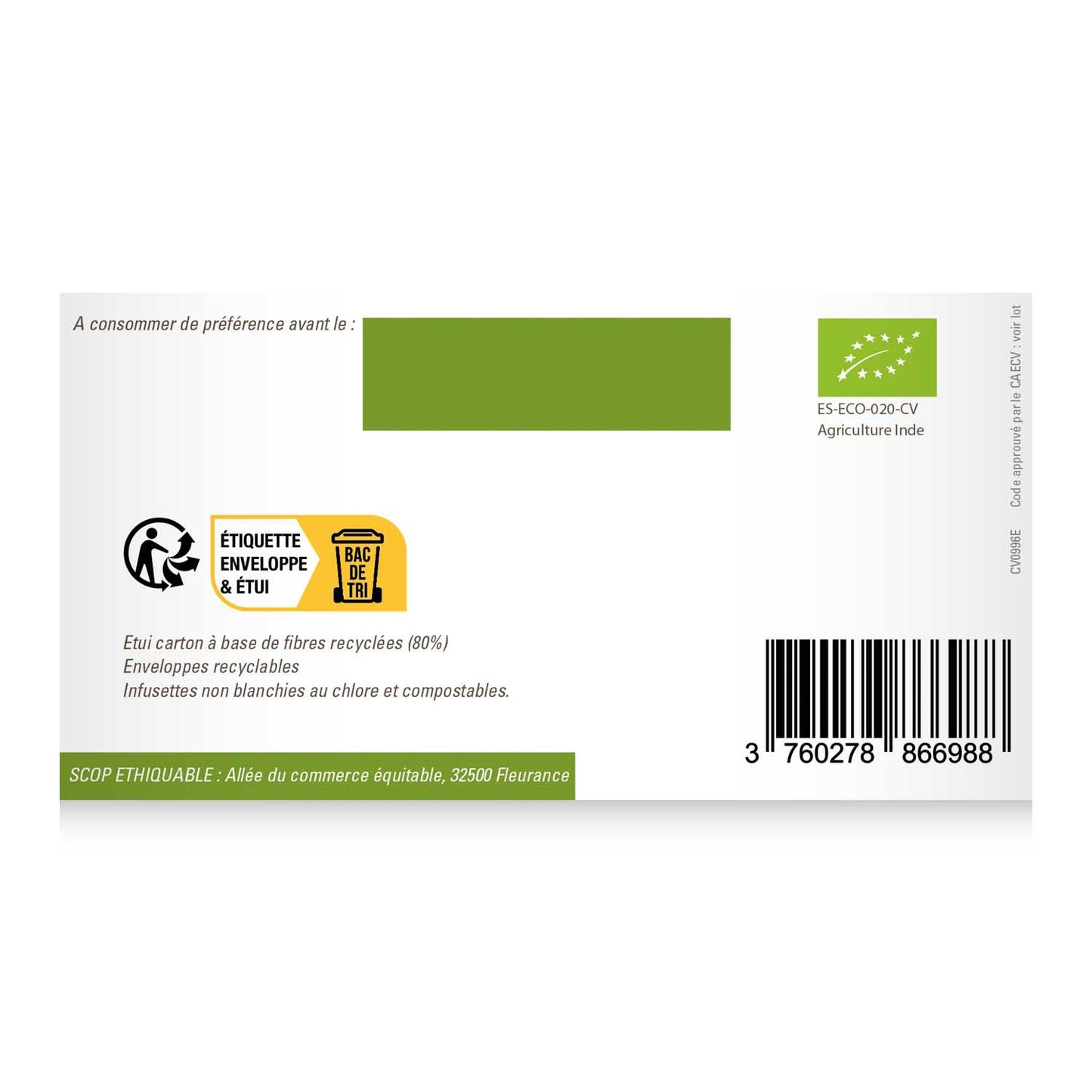 Thé Oolong Himalaya Bio ETHIQUABLE