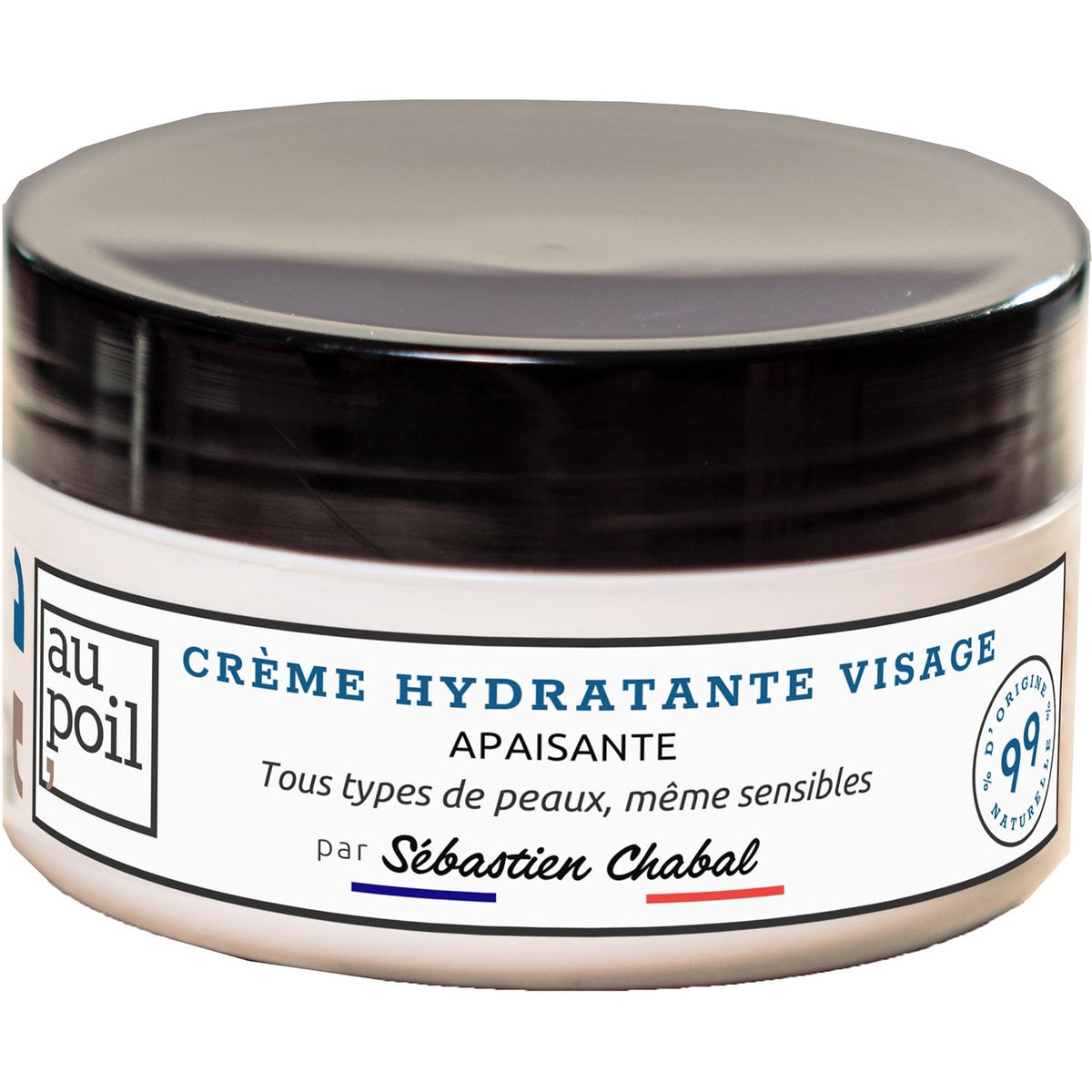 Soin Hydratant Apaisante Visage Tous Types de Peaux Même Sensibles Fraicheur de Musc AU POIL