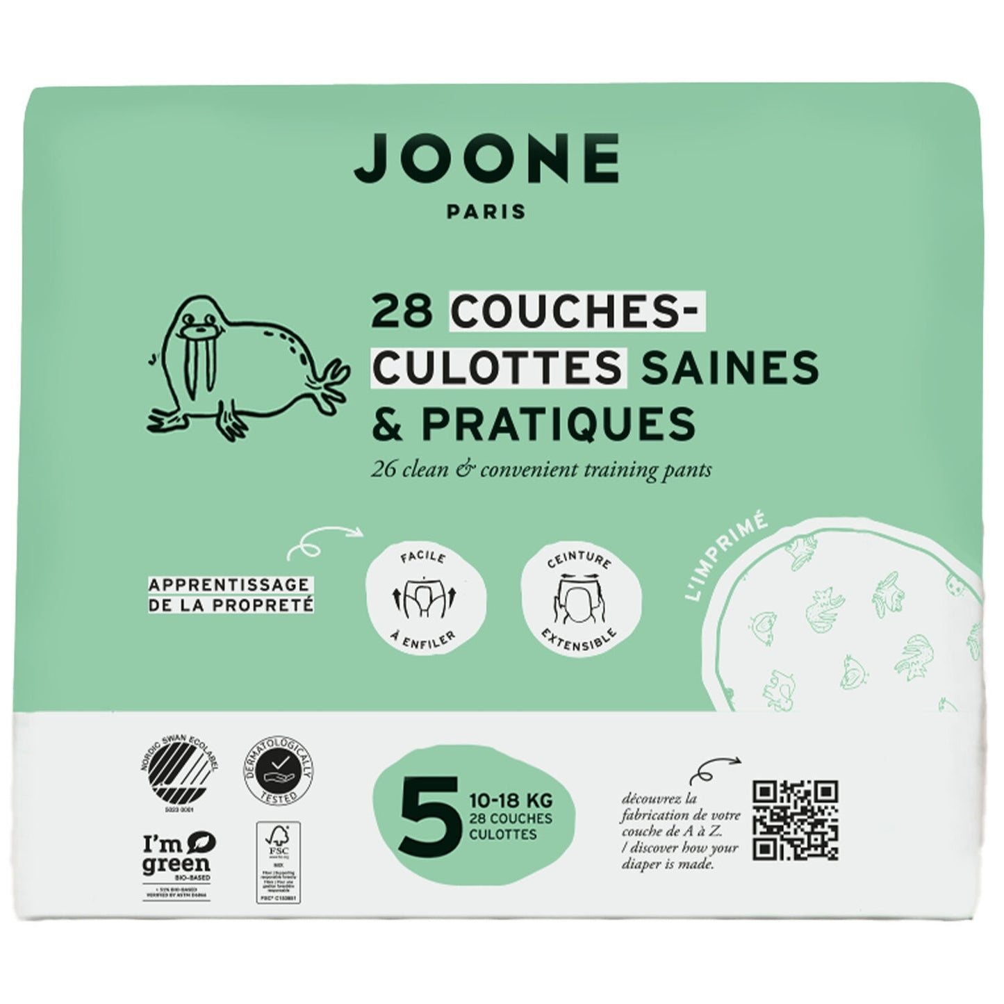 Couches-Culottes Taille 5 10-18kg JOONE