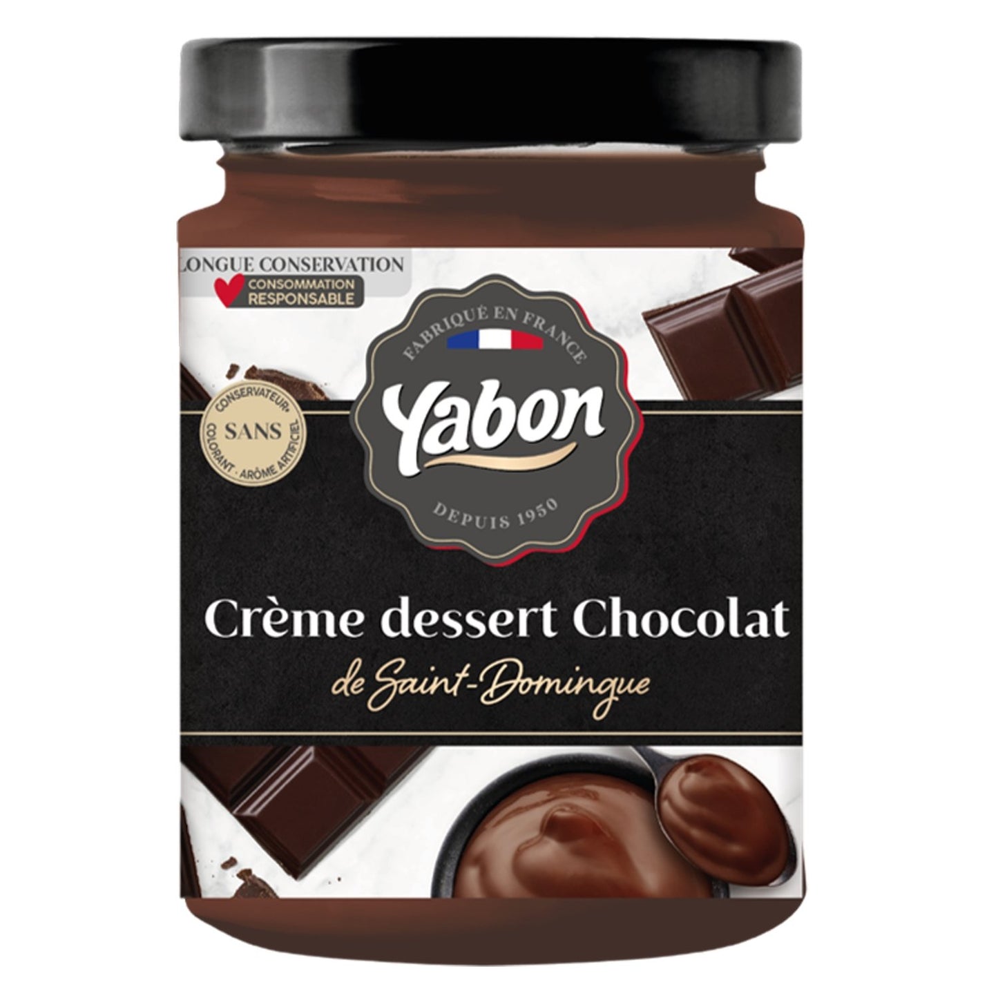 Crème Dessert au Chocolat Noir YABON