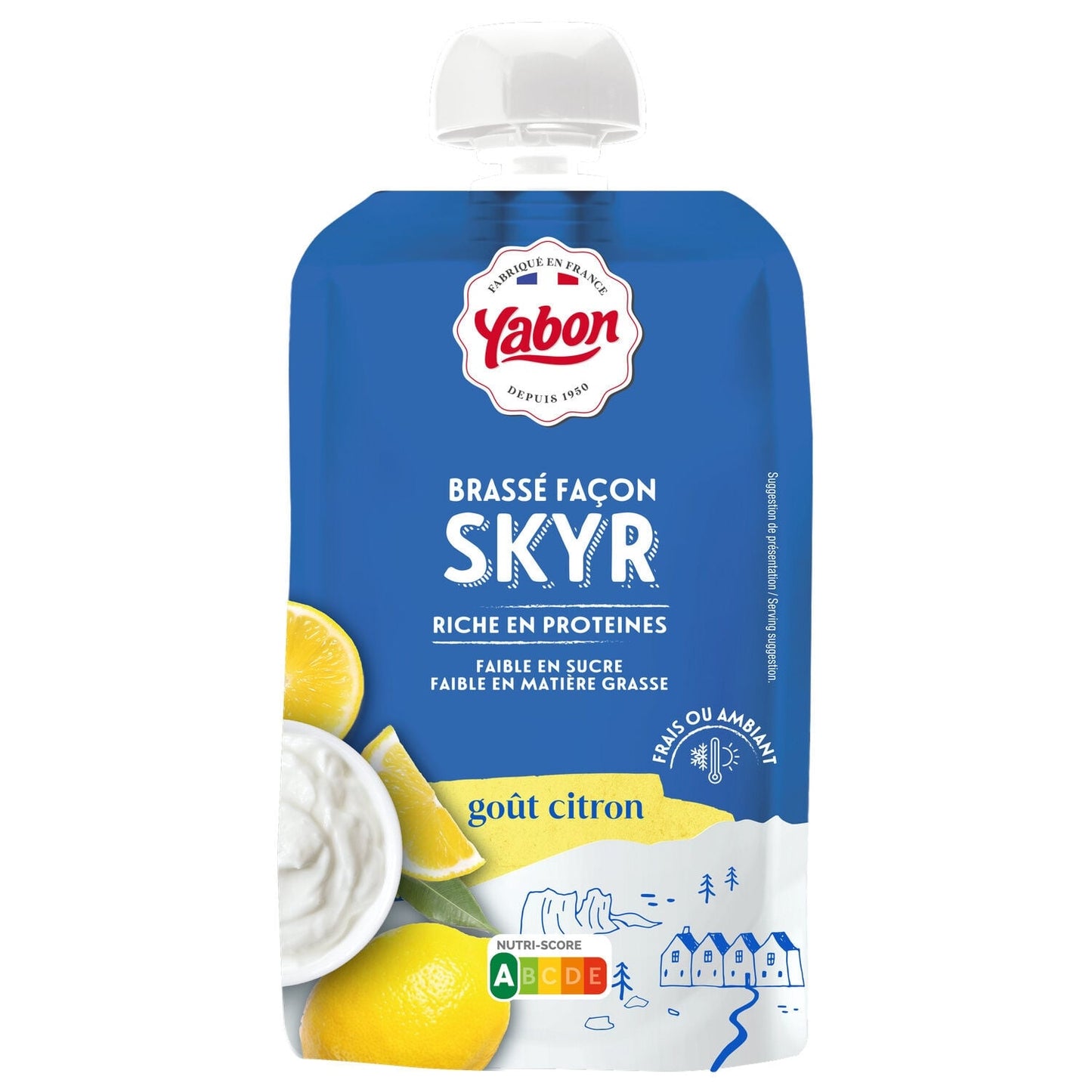 Brassé Façon Skyr Citron YABON
