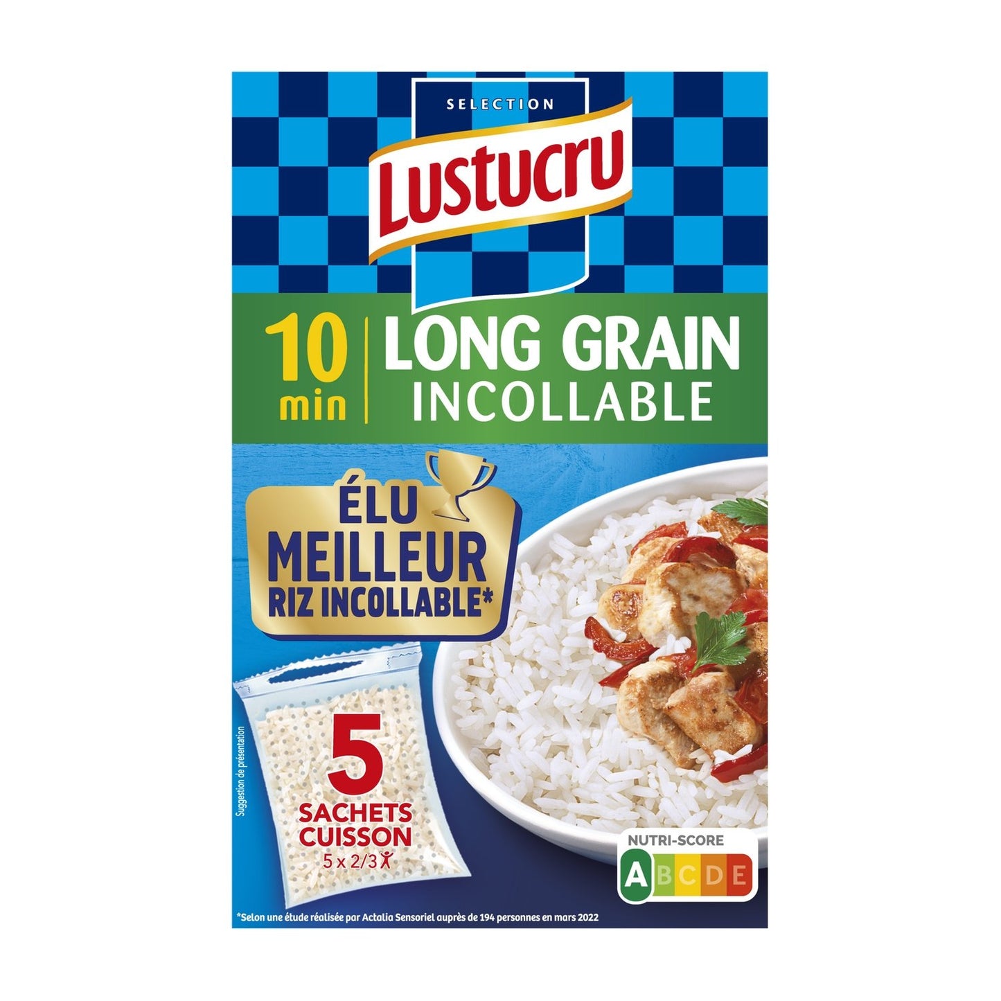 Riz Long Incollable 10min LUSTUCRU SELECTION