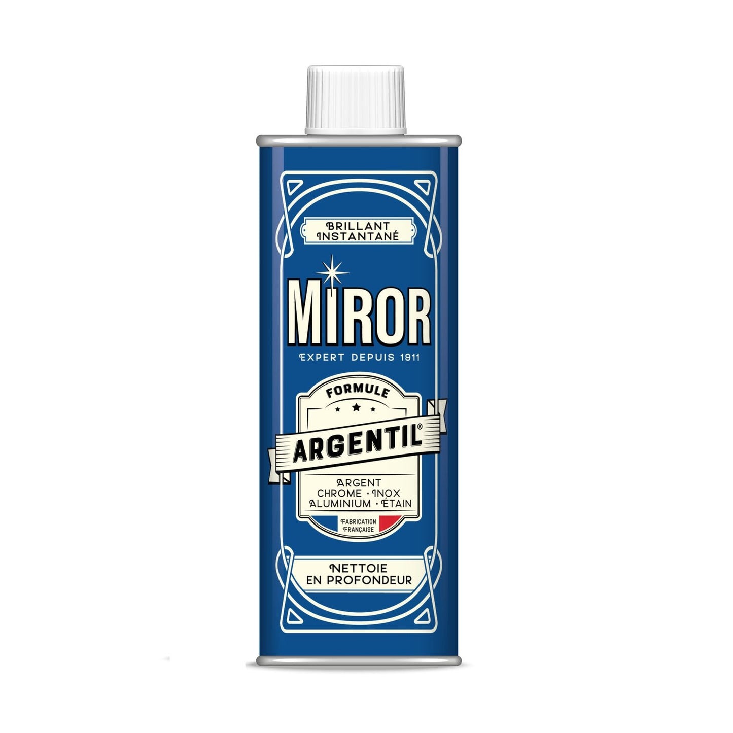 Nettoyant Multi-Surfaces Métaux Brillant Instantané Anti-Oxydant MIROR le flacon de 250mL
