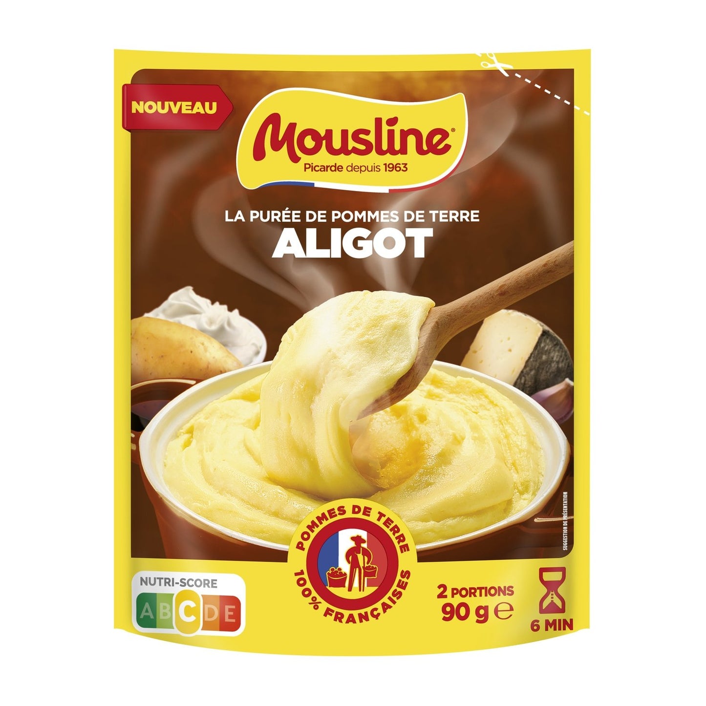 Purée Aligot MOUSLINE la boite de 90g