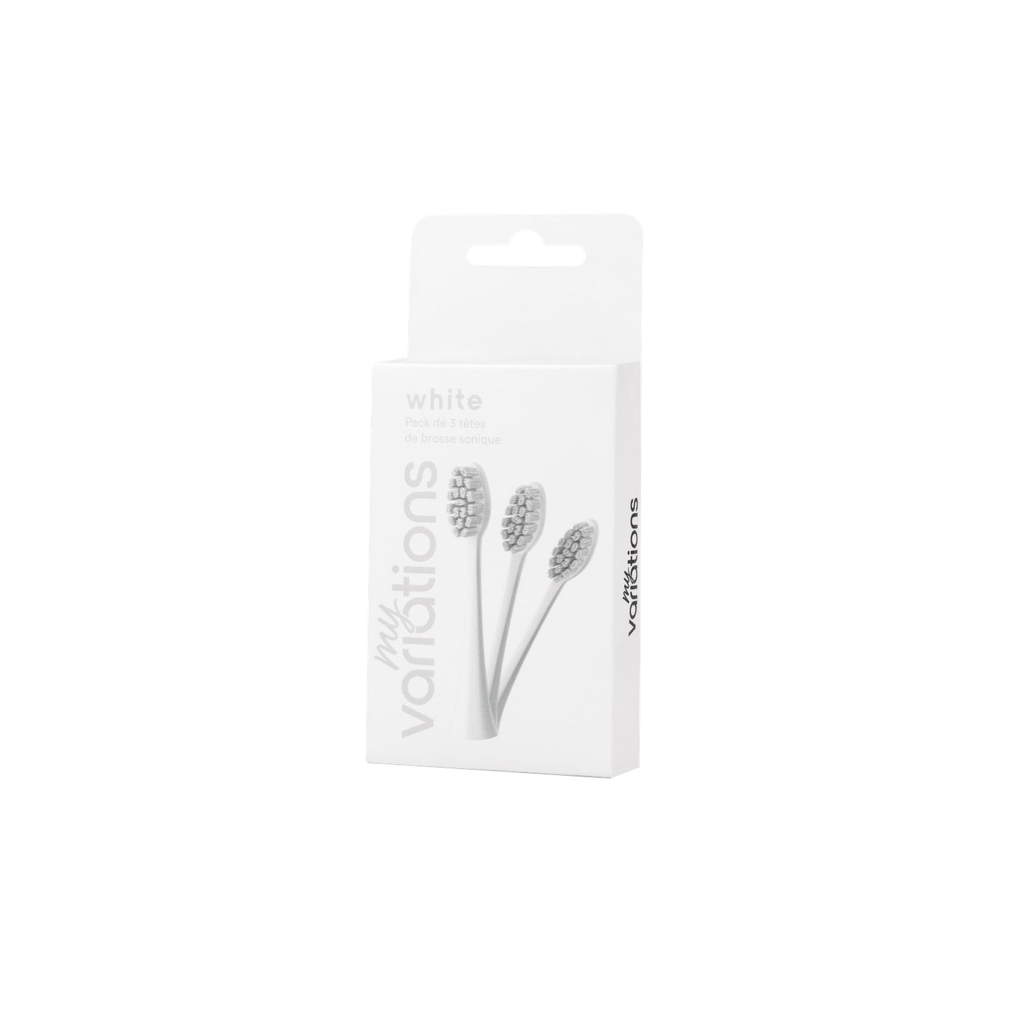 Têtes de Brosse à Dents Blanc MY VARITATIONS