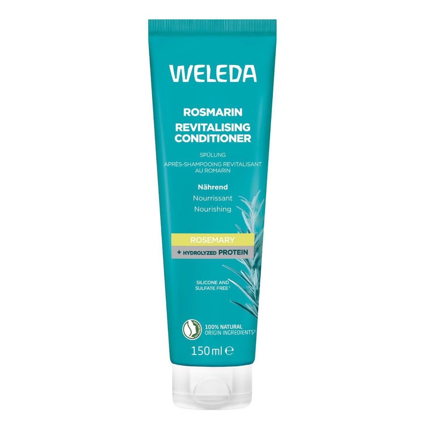 Après-Shampoing Nourrissant au Romarin WELEDA le flacon de 150mL