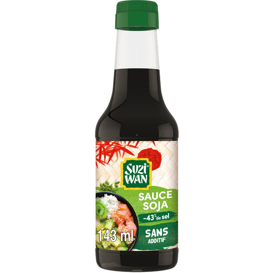 Sauce Soja Soja Allégée en Sel SUZI WAN