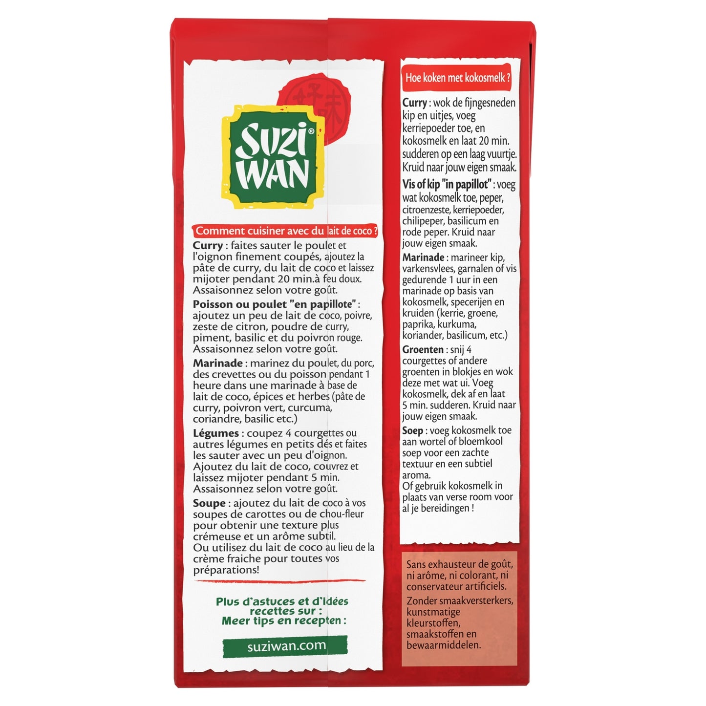 Lait de Coco SUZI WAN