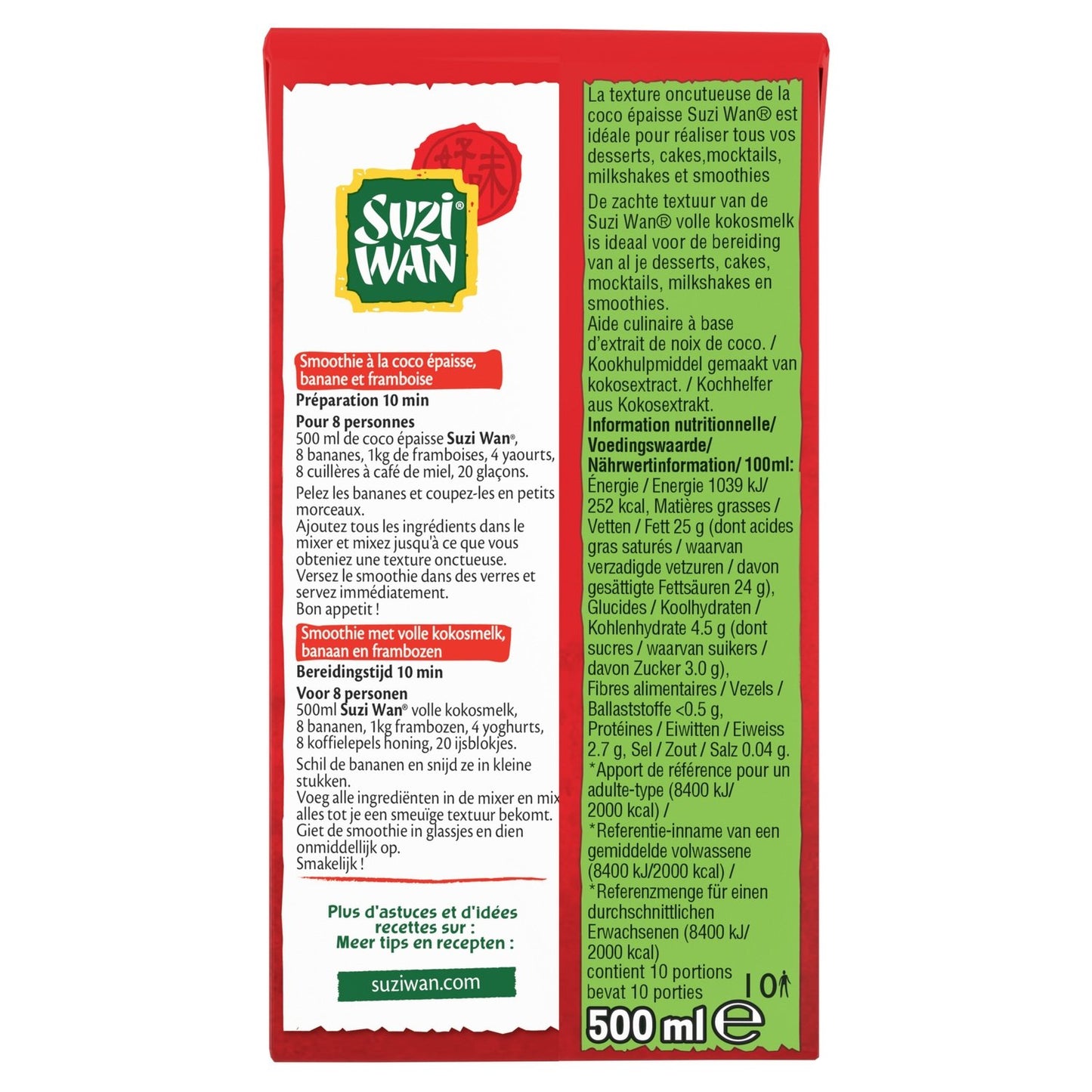 SUZI WAN Coconut Cream