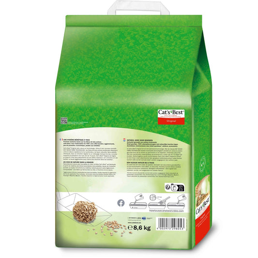 CAT'S BEST Anti-Geruchs-Klumpstreu aus Gemüse