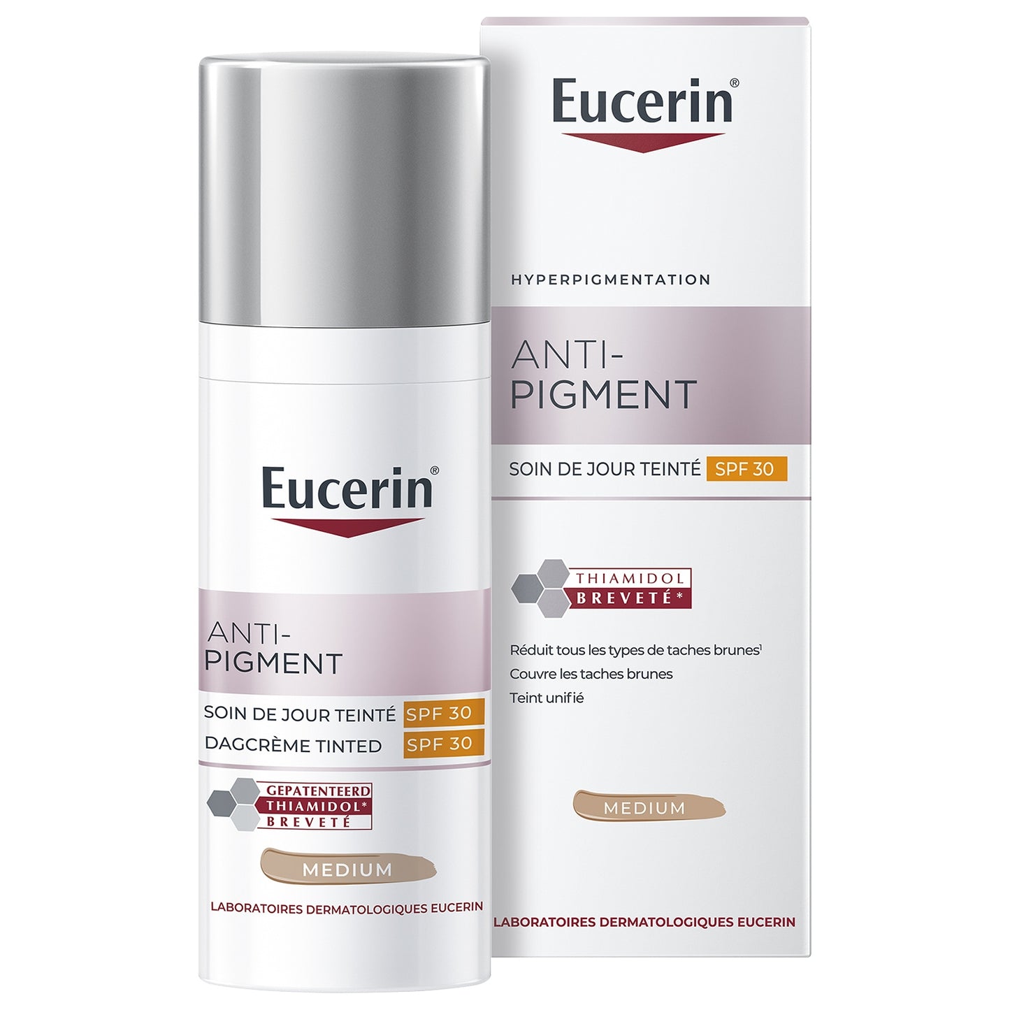 EUCERIN Getönte Anti-Pigment-Creme Medium LSF30