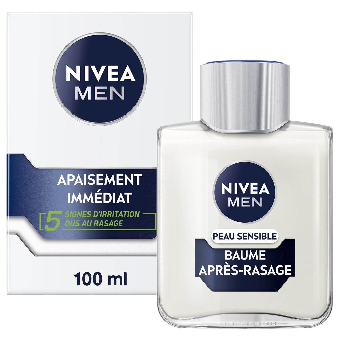 Baume Après-Rasage Peaux Sensibles Camomille NIVEA MEN Le flacon de 100mL