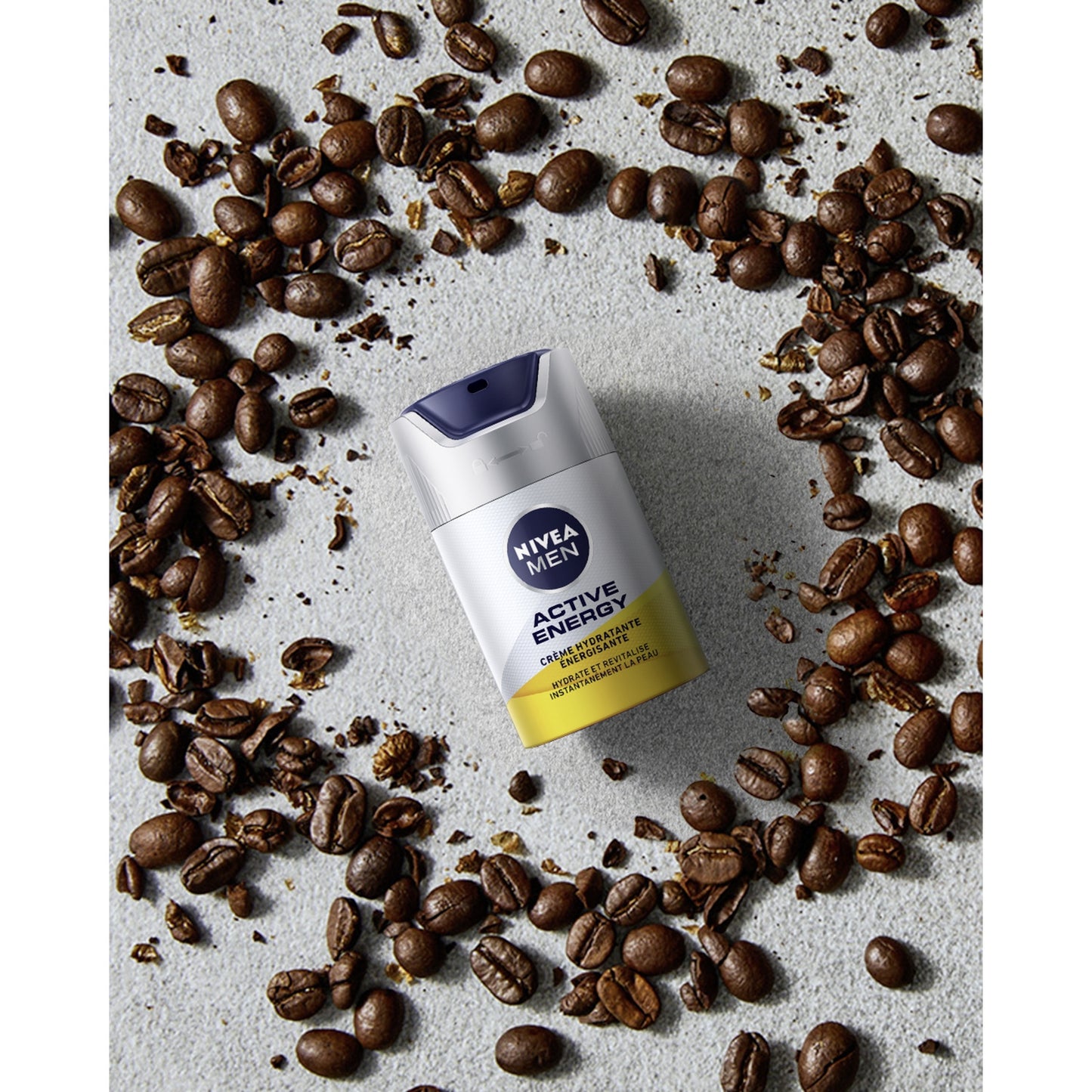 NIVEA Men Energizing Gesichtscreme Anti-Müdigkeit Koffein Guarana