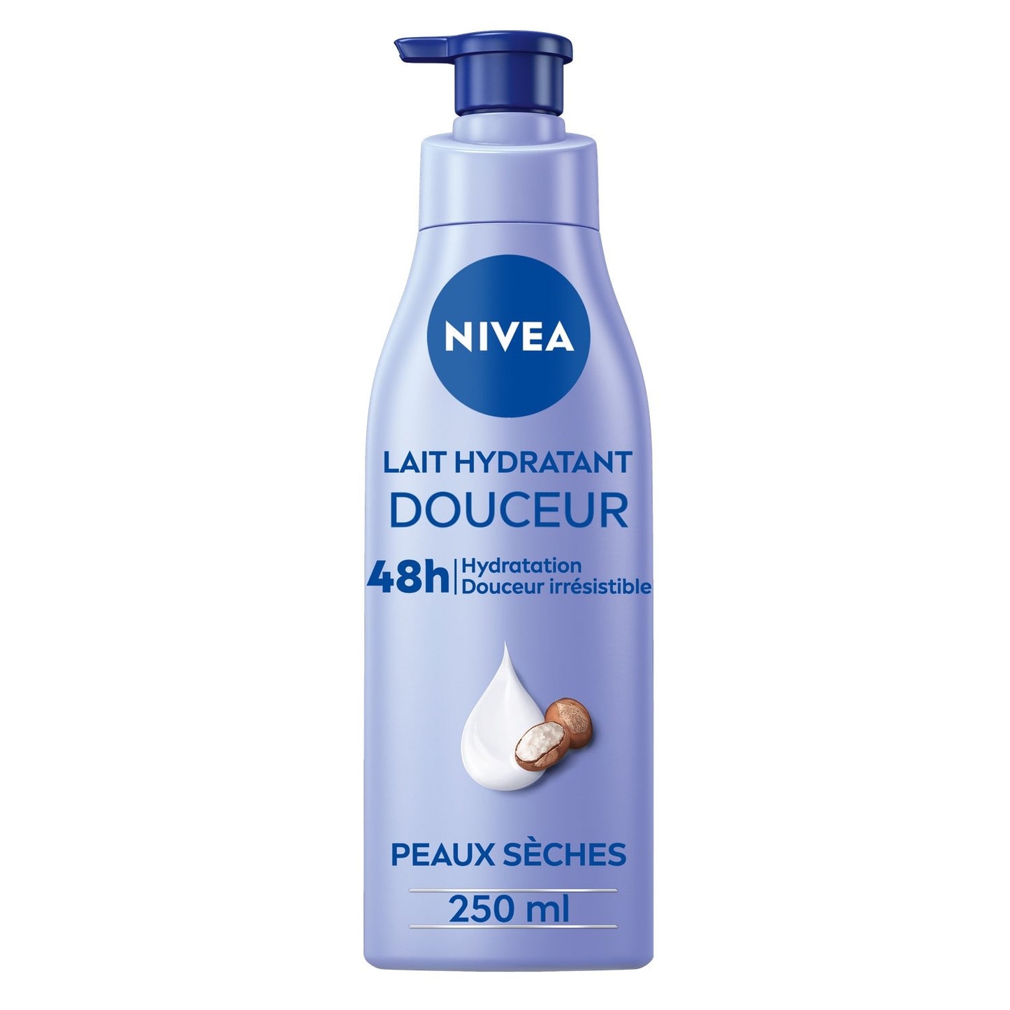 Lait Corps Hydratant Peaux Sèches Douceur Beurre Karité NIVEA