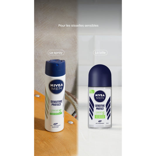 Déodorant Spray Homme Anti-Transpirant Sensitive NIVEA MEN