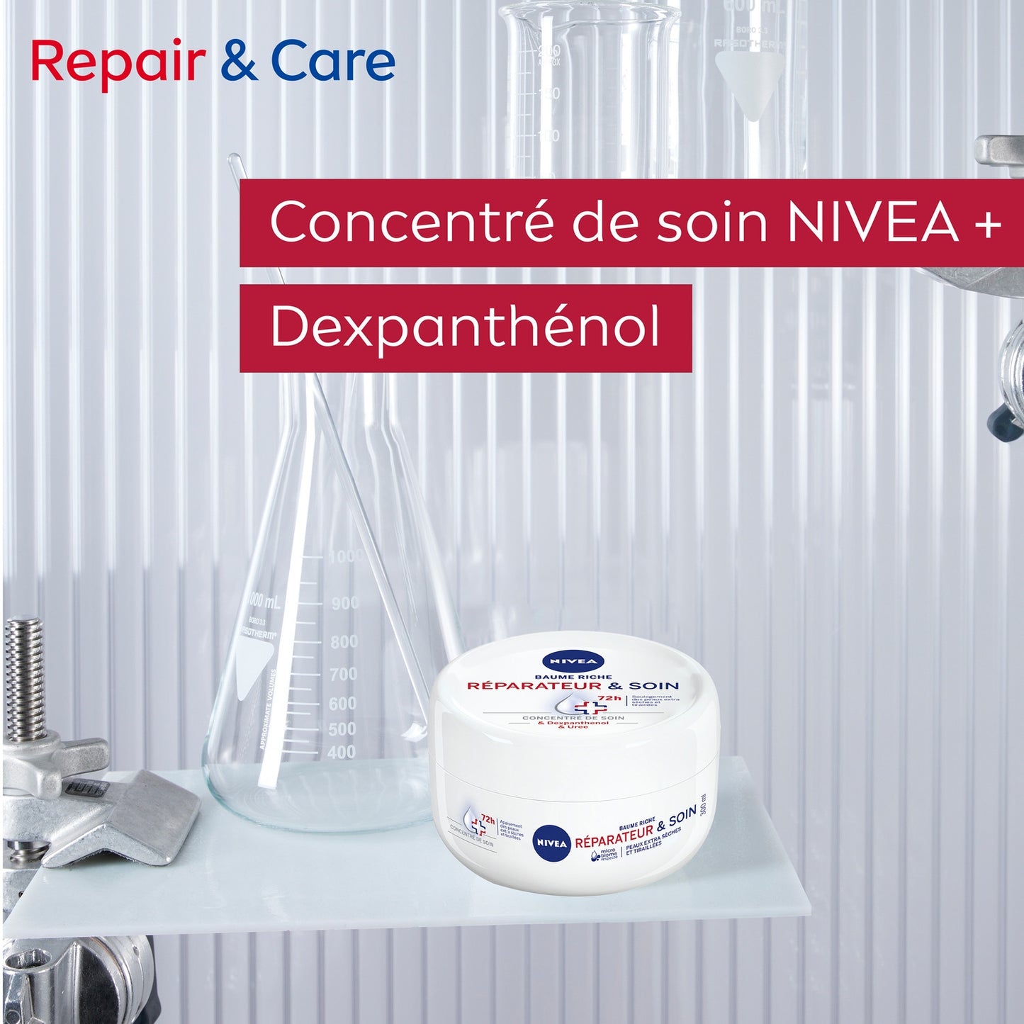 NIVEA Rich Repairing Body Balm for Extra Dry Skin with Urea