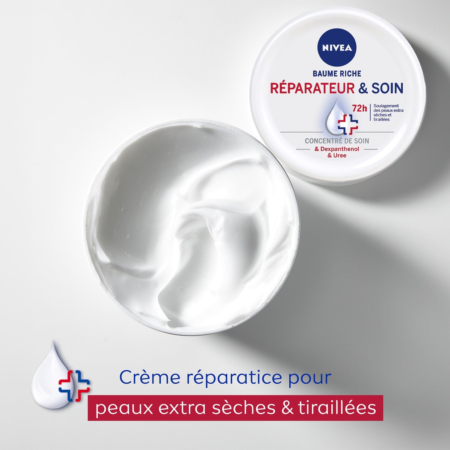 NIVEA Rich Repairing Body Balm for Extra Dry Skin with Urea