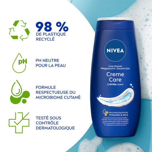 Gel douche Nourrissant Vitamine C, E et Huile d'Amande Douce NIVEA
