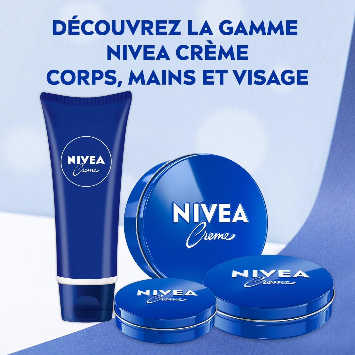 NIVEA Nourishing Moisturizing Cream for Face, Body, and Hands