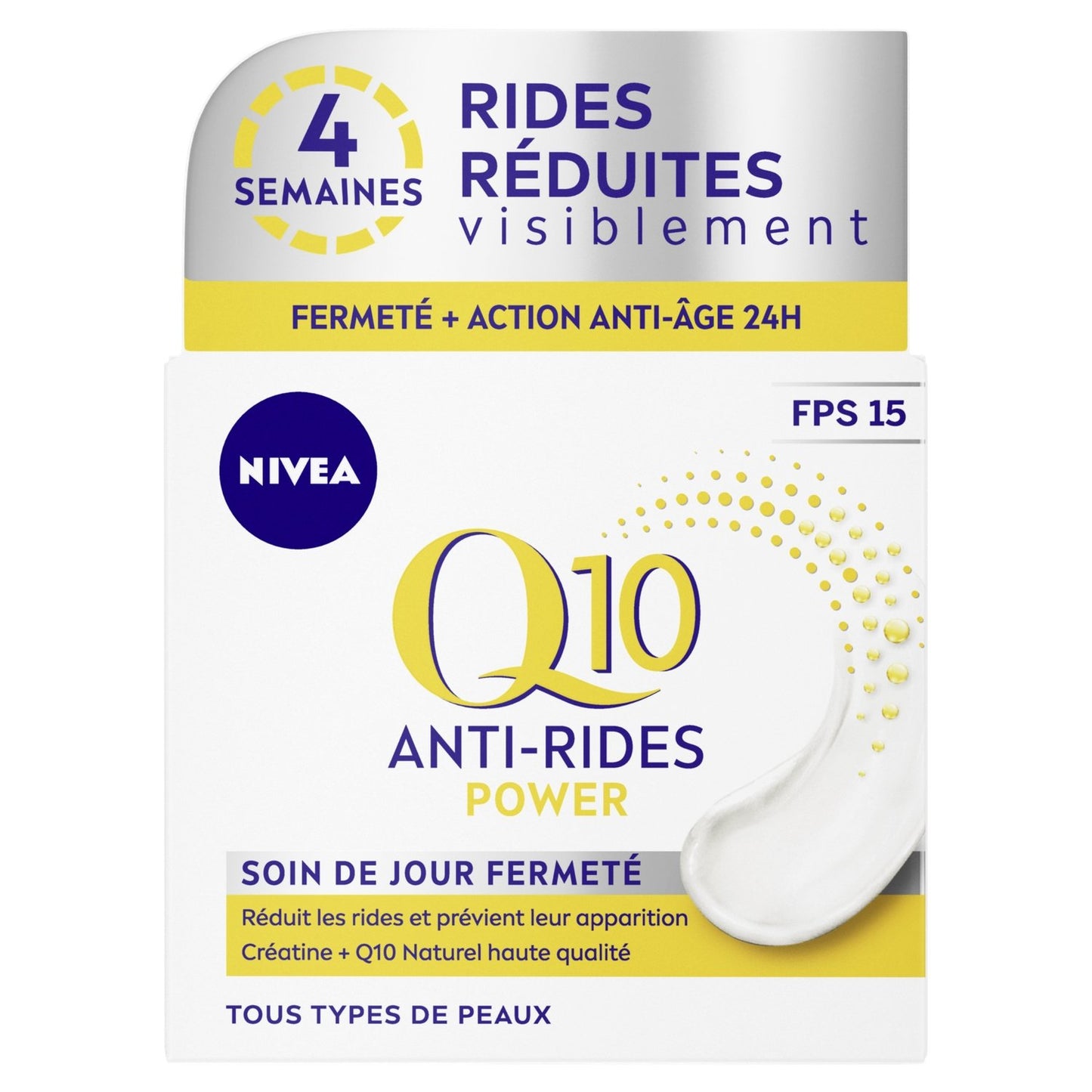 NIVEA Anti-Wrinkle Firming Day Face Cream Q10 Creatine FSP15