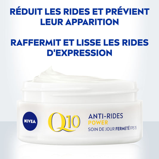 NIVEA Anti-Wrinkle Firming Day Face Cream Q10 Creatine FSP15