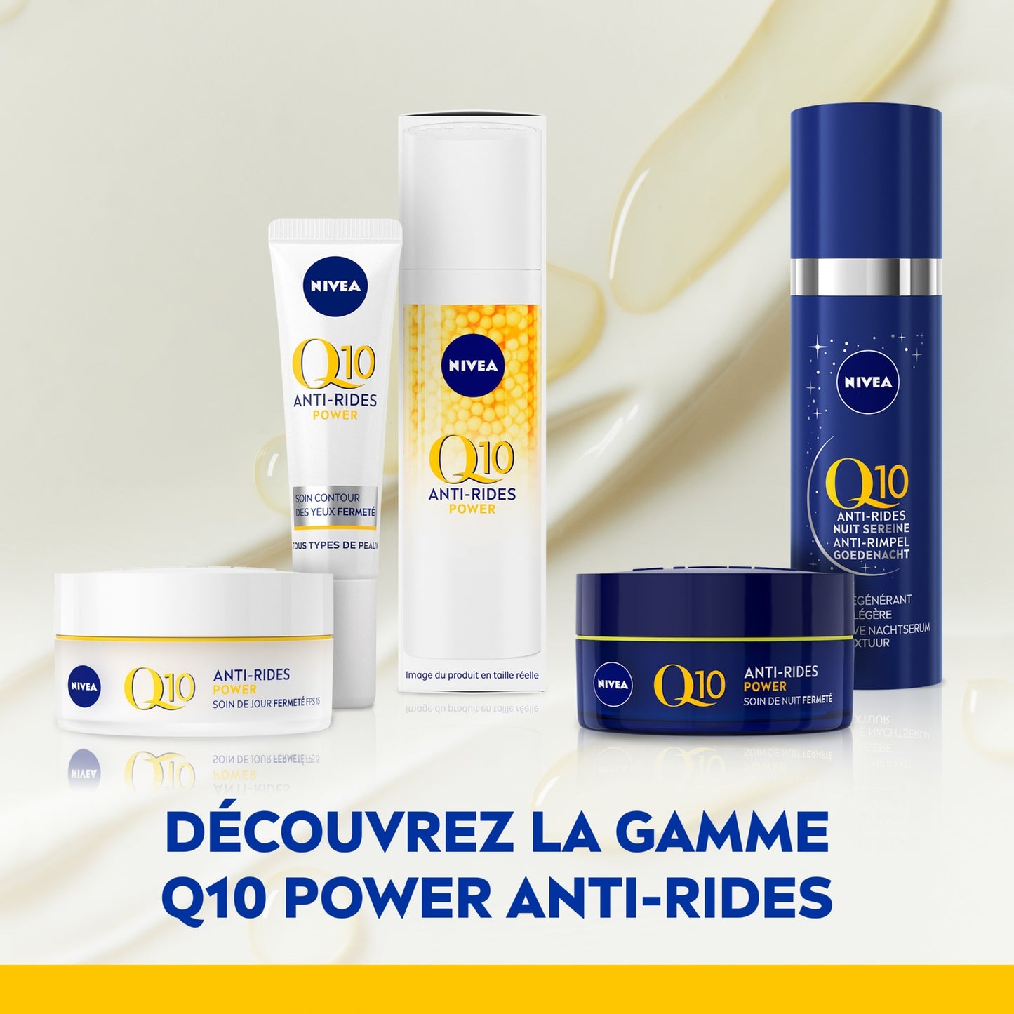 NIVEA Anti-Wrinkle Firming Day Face Cream Q10 Creatine FSP15