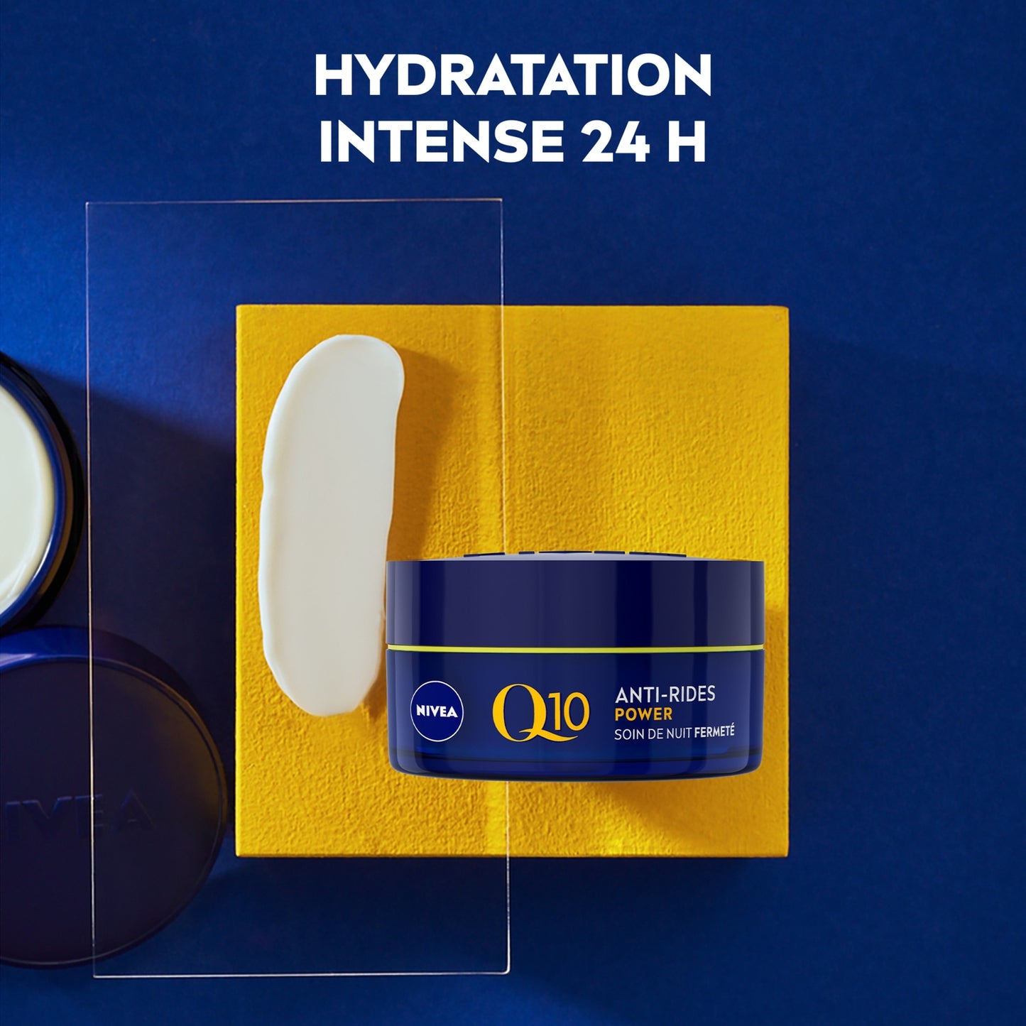 Crème Visage Nuit Anti-Rides Fermeté Q10 Créatine NIVEA