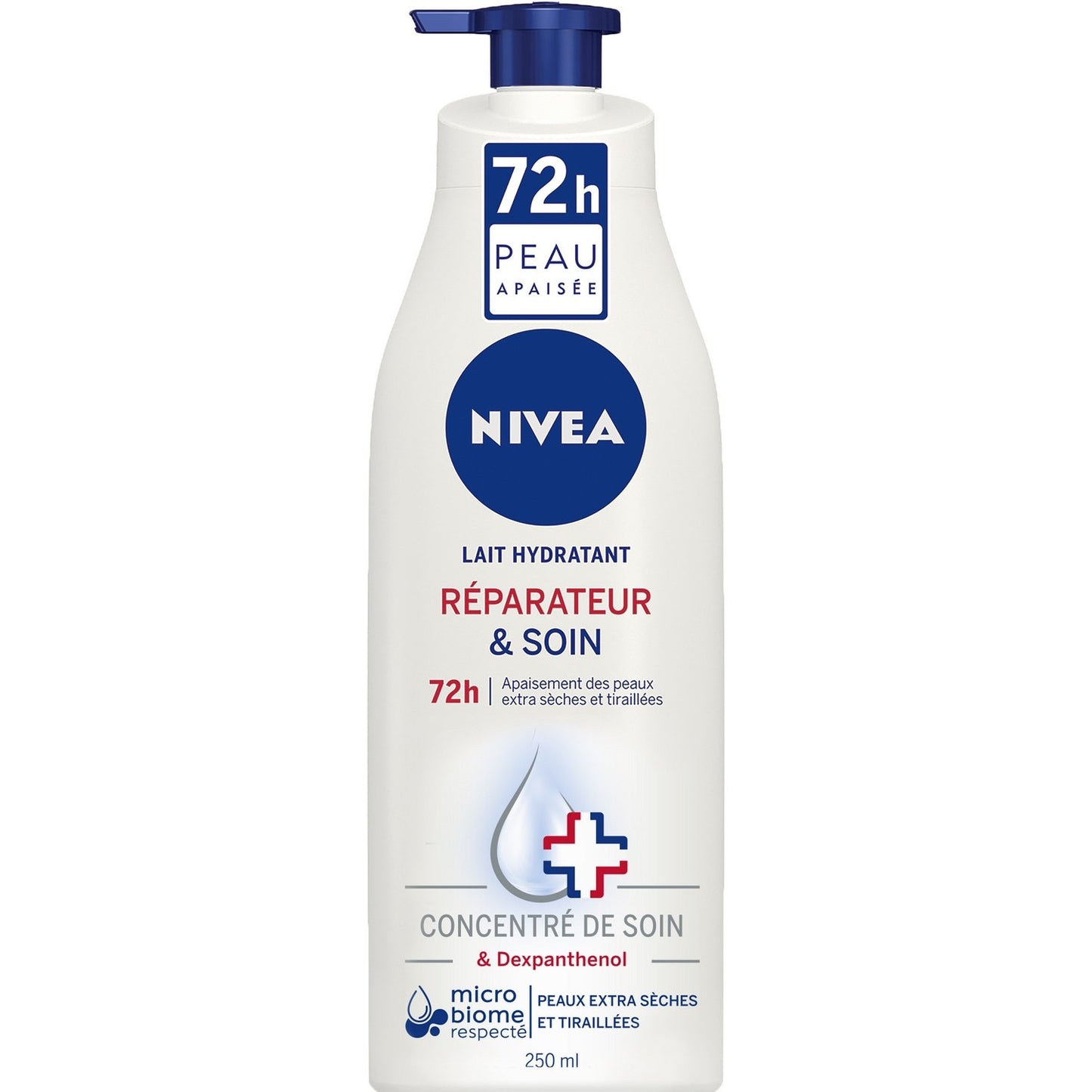 Lait Corps Apaisant Réparateur Peaux Extra Sèches NIVEA