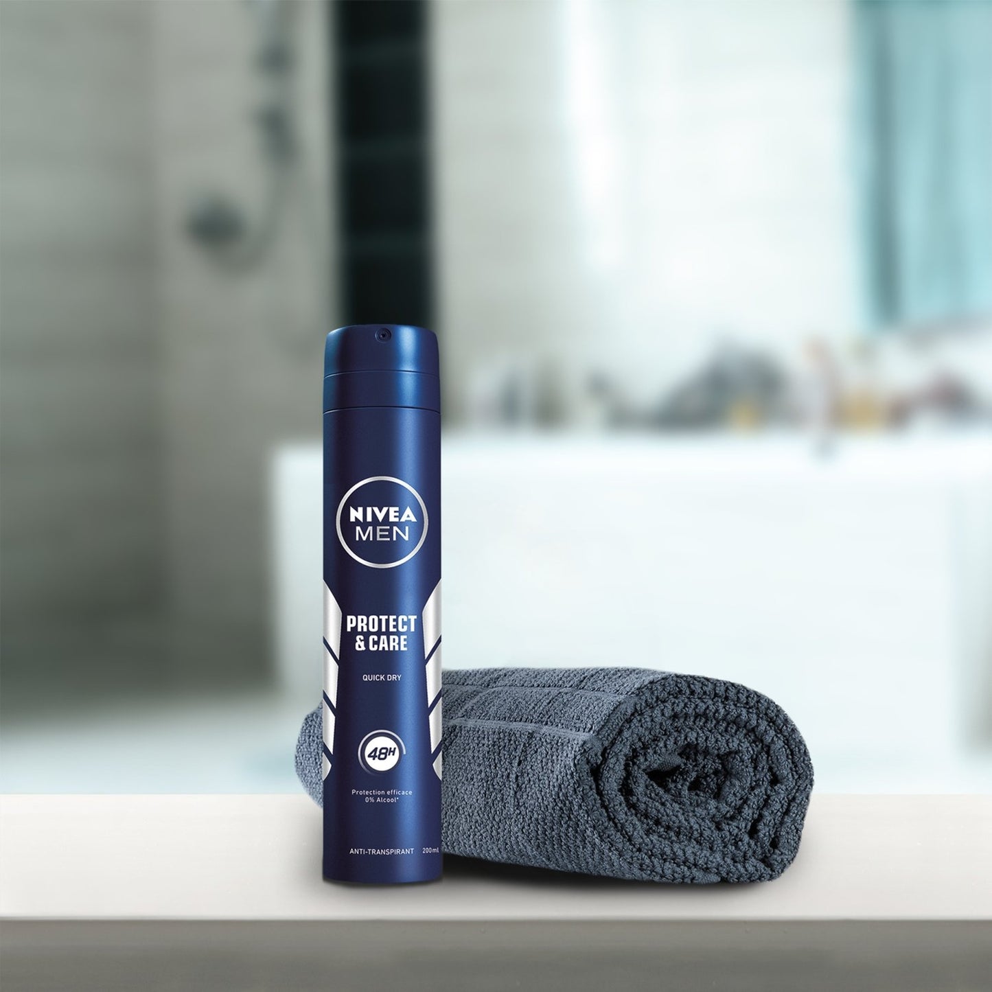 Déodorant Spray Homme Anti-Transpirant Protect&care NIVEA MEN