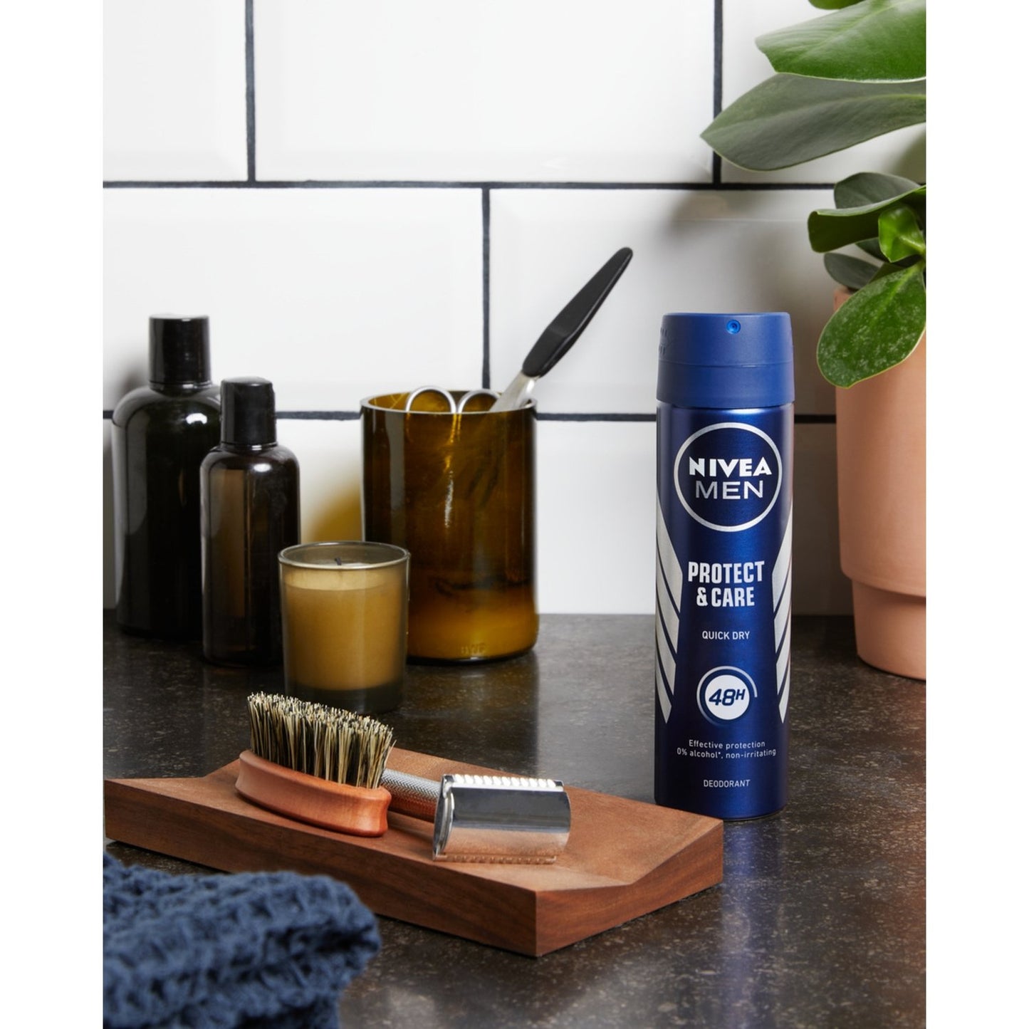 Déodorant Spray Homme Anti-Transpirant Protect&care NIVEA MEN