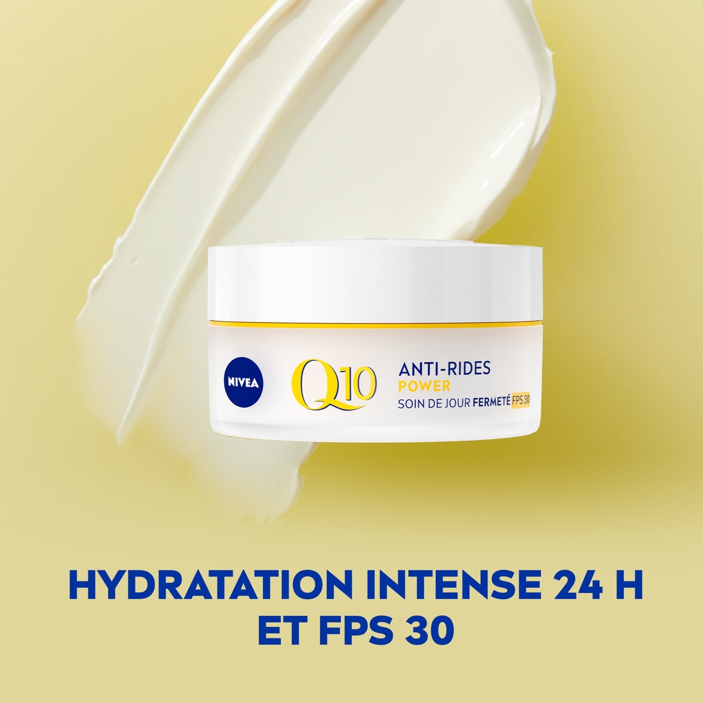 Crème Visage Jour Anti-Rides Fermeté Q10 Créatine FPS30 NIVEA