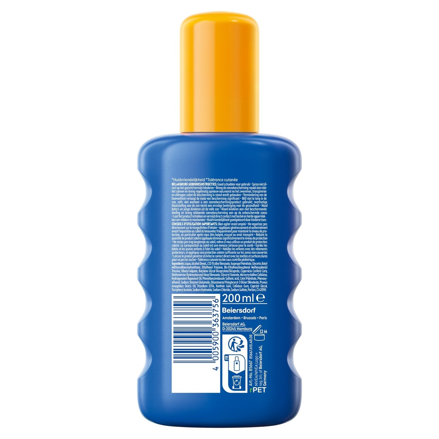 NIVEA Sonnenschutzspray für Kinder, LSF 50+, feuchtigkeitsspendend, wasserfest