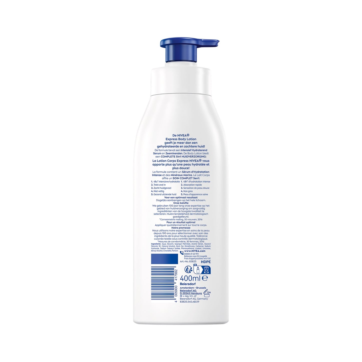 NIVEA 5-in-1 Express Intense Hydration Body Lotion