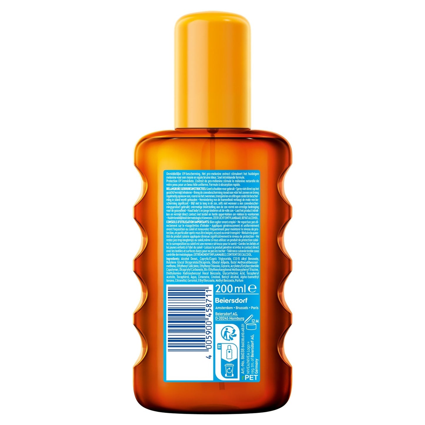 NIVEA Sun Protect & Bronze Sonnen-Körperöl LSF 30 Bräunungsaktivator