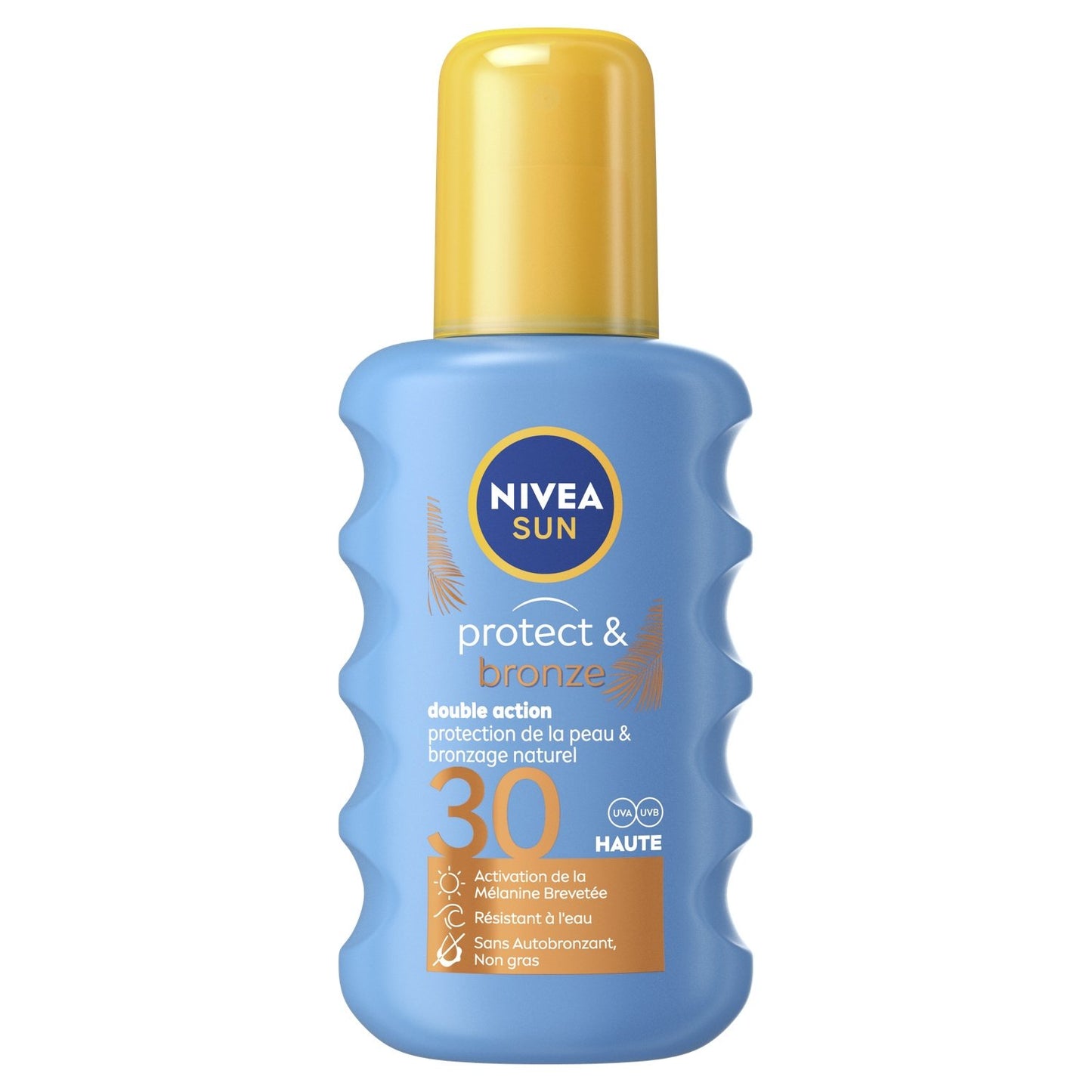 Crème Solaire Spray Corps Spf 30 Activateur de Bronzage Sun NIVEA Le spray de 200mL
