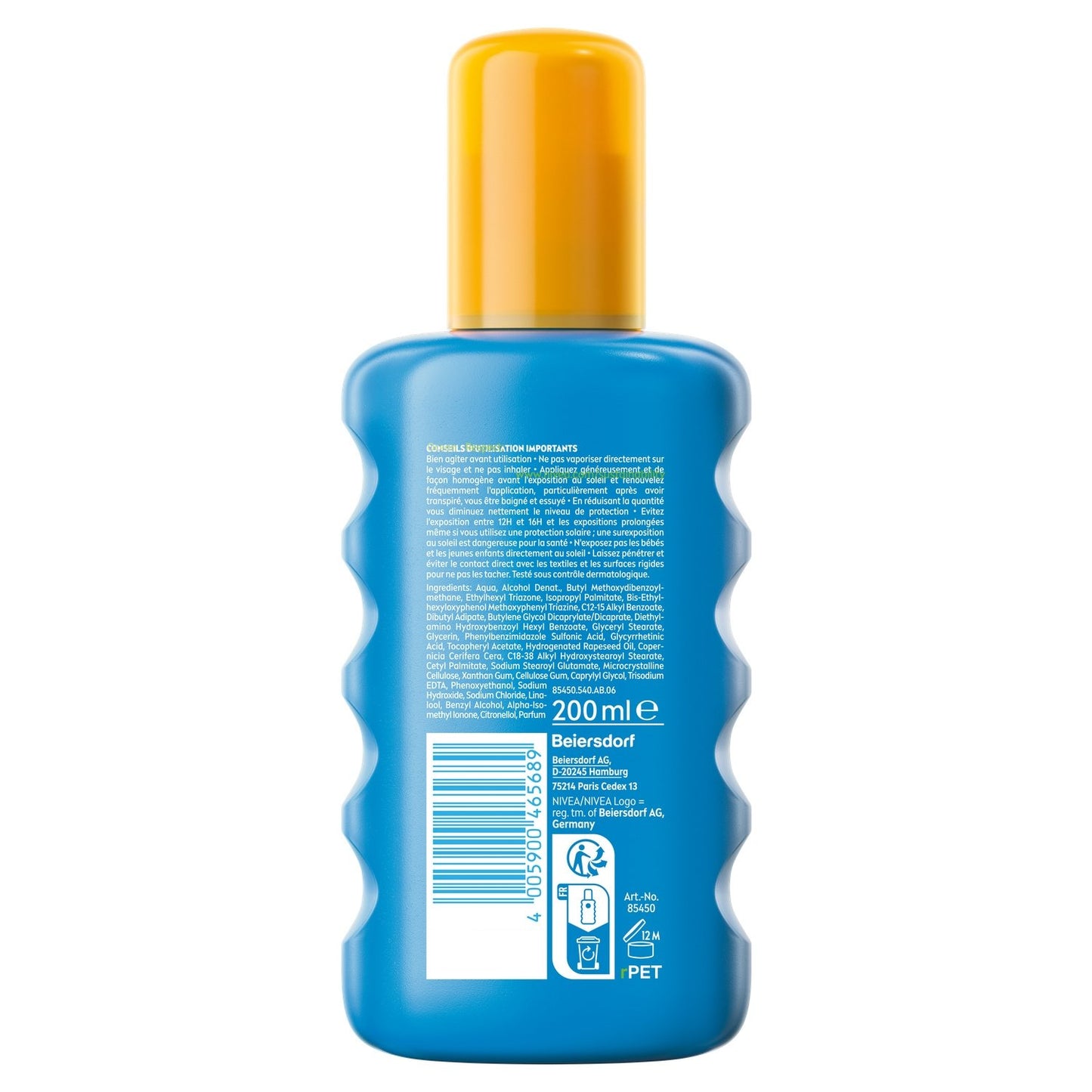 Sonnenschutz Body Spray LSF 50 Bräunungsaktivator Wasserfest Sonne NIVEA