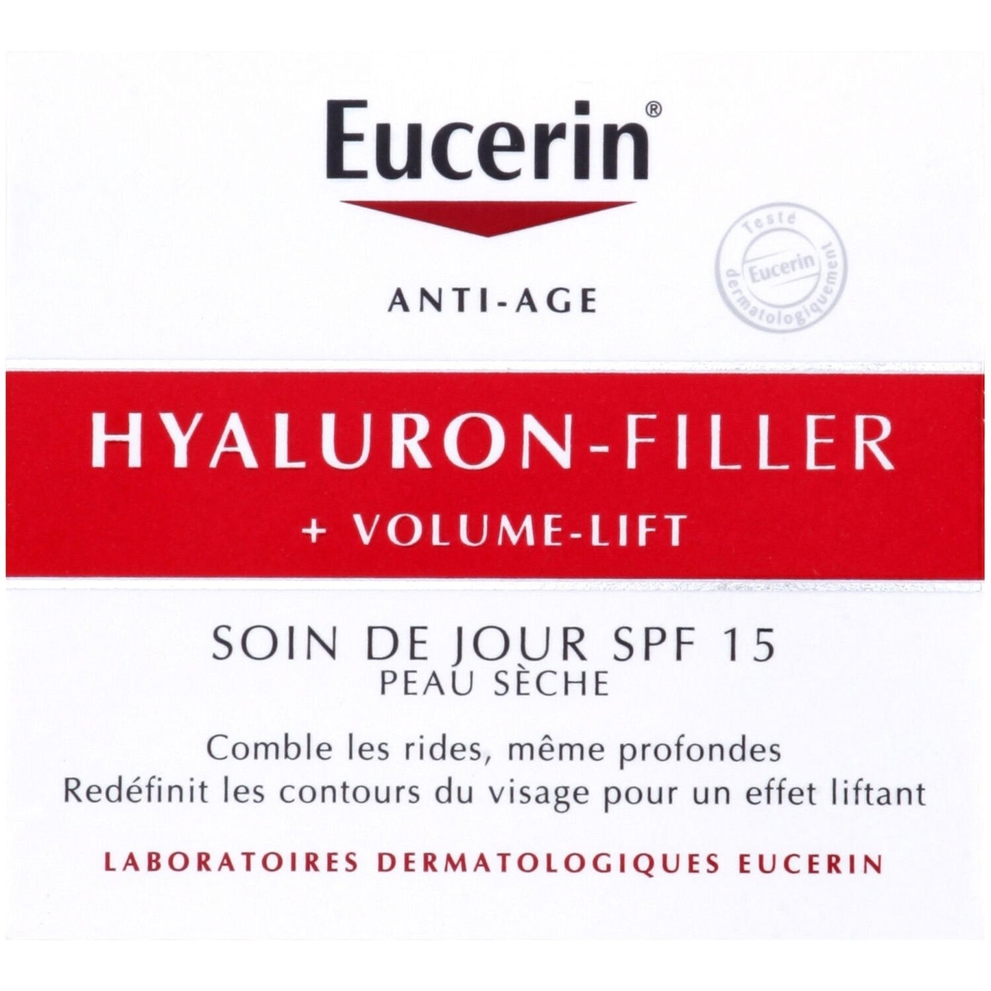 Crème de Jour Visage Anti-Âge Hyaluron Filler + Volume Lift EUCERIN le pot de 50mL