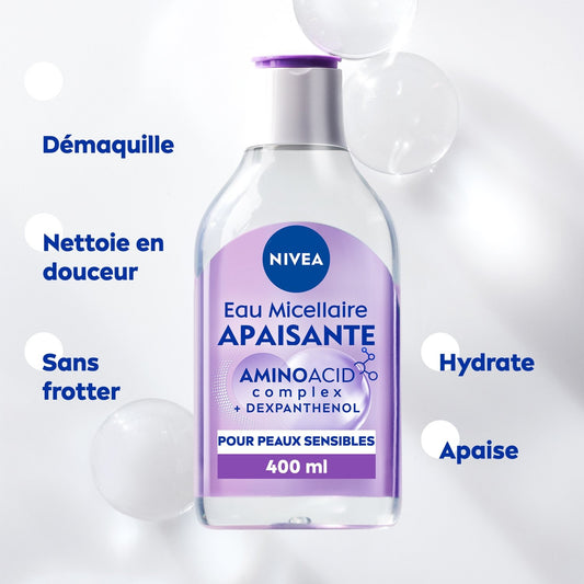 NIVEA Beruhigendes Mizellen-Reinigungswasser für empfindliche Haut