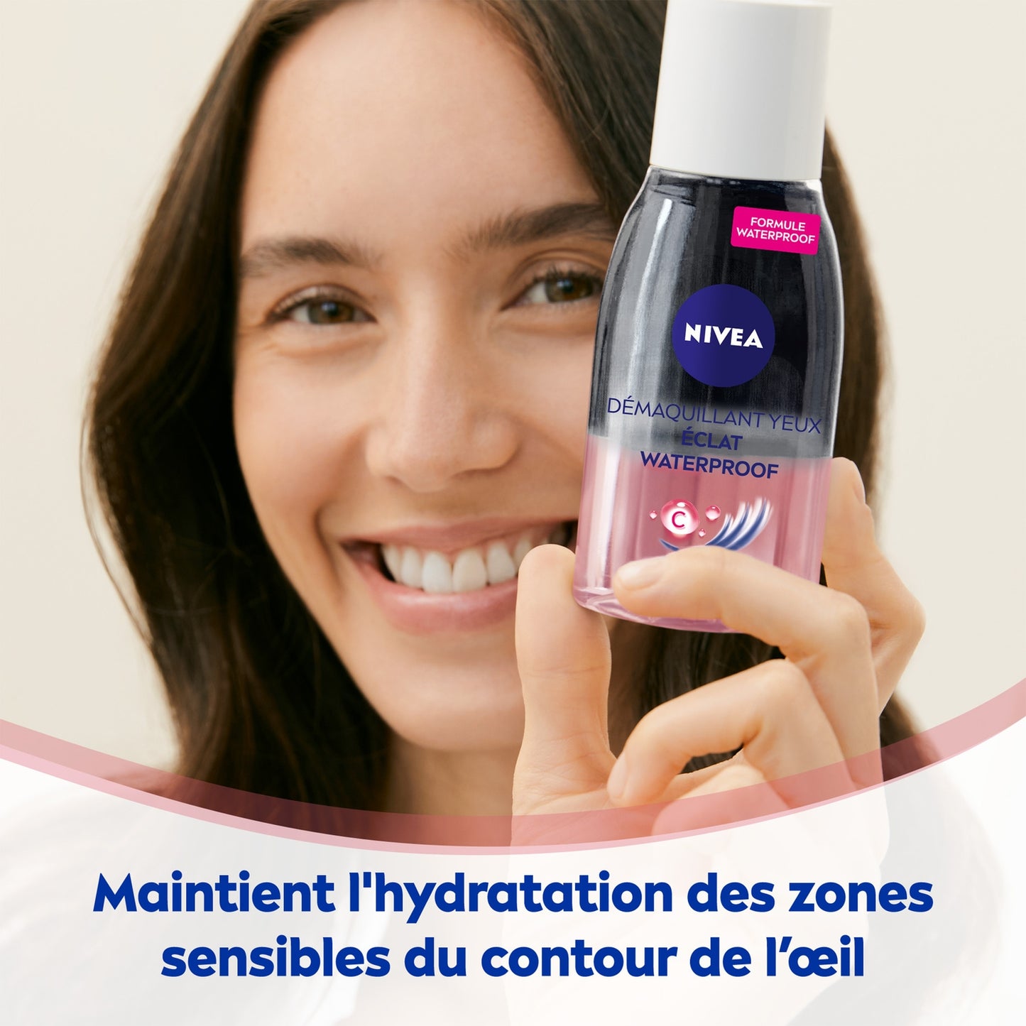 NIVEA Wasserfestes Augen-Make-up-Entferner mit Vitamin C
