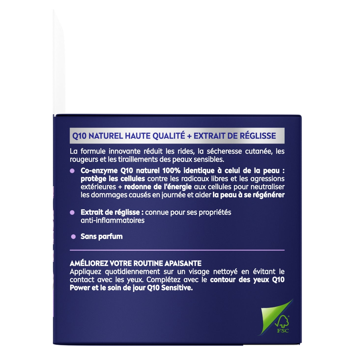 NIVEA Q10 Power Night Facial Care for Sensitive Skin