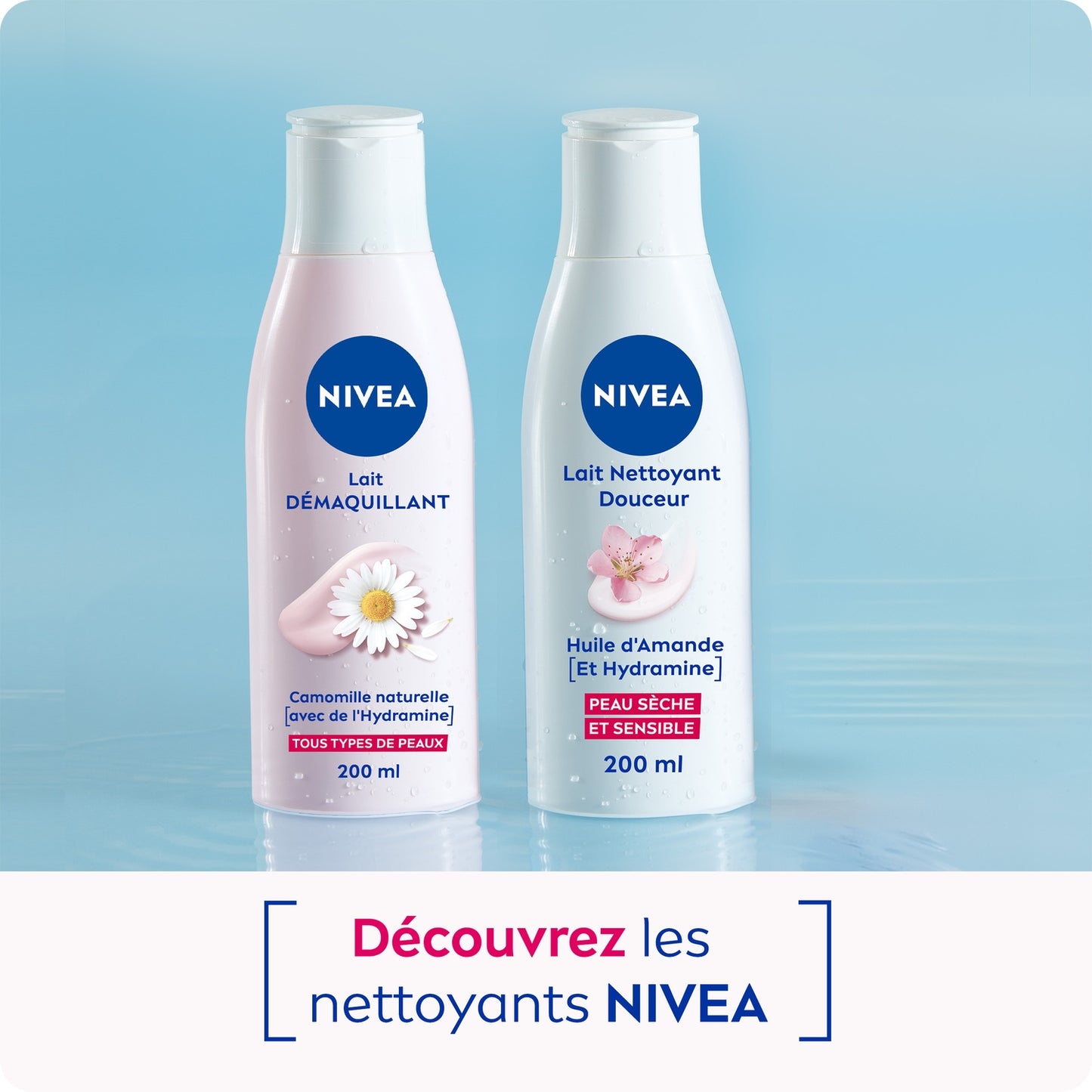 NIVEA Mandel Gesichtsreinigungsmilch für trockene Haut