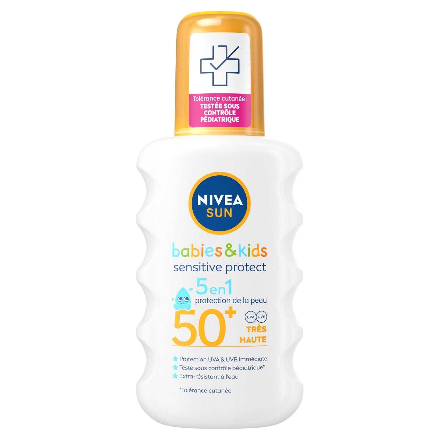 NIVEA Sonnenschutzspray für Babys und Kinder, LSF 50+, hoher Schutz für empfindliche Haut