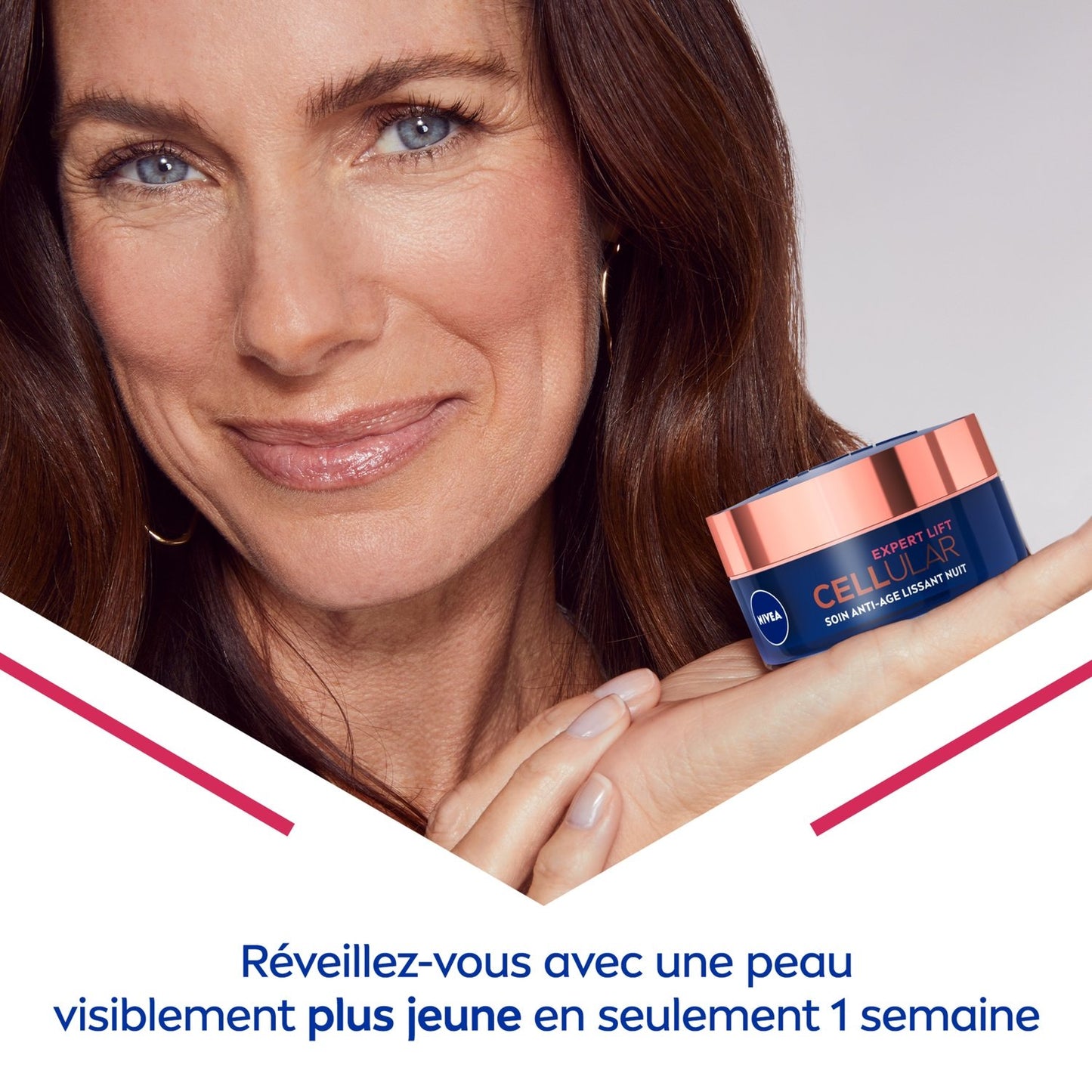 NIVEA Hyaluron Cellular Filler + Elastizität Nachtpflege