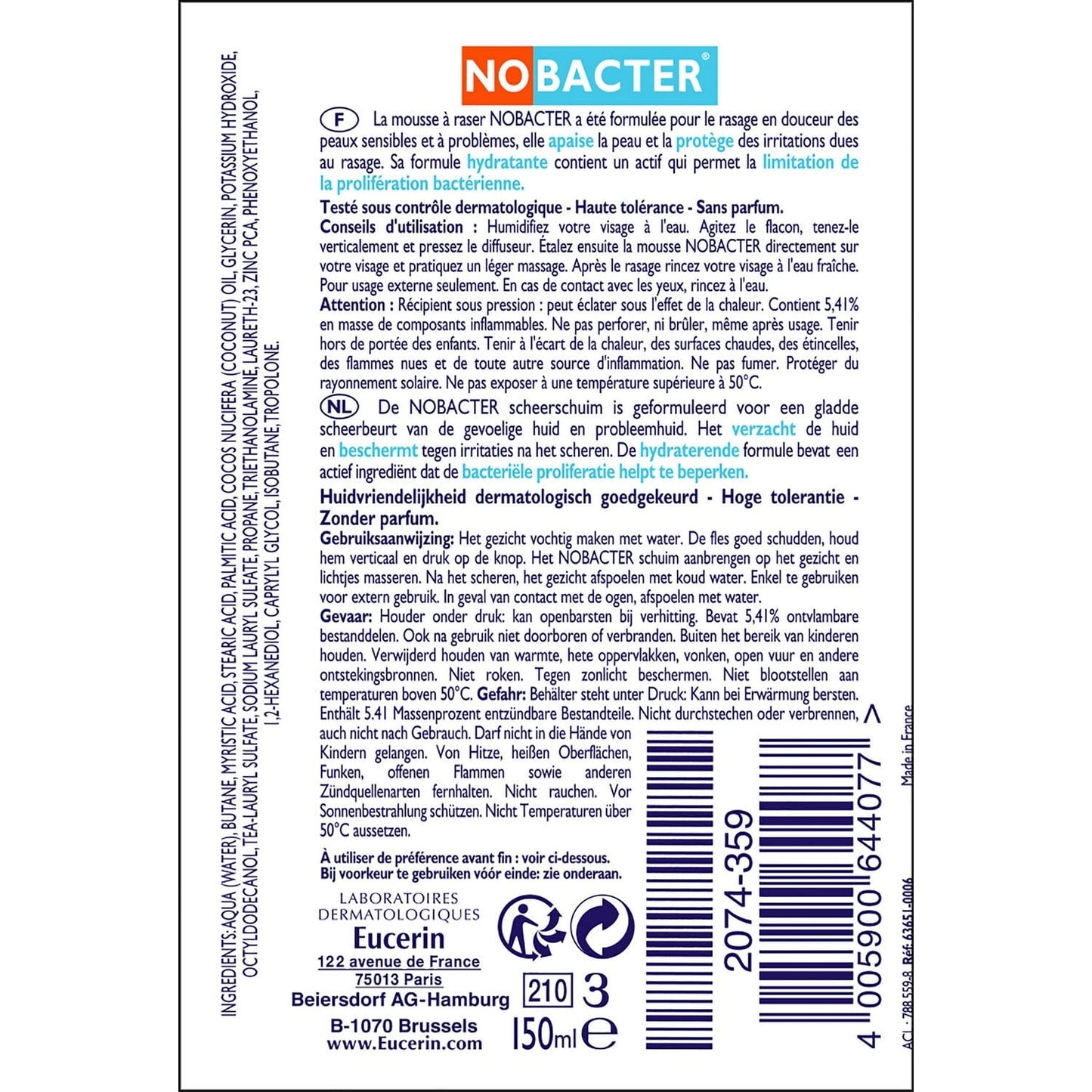 Déodorant Stick Homme Fraîcheur 24h Sans Alcool Sans Aluminium Agrumes ROGER ET GALLET